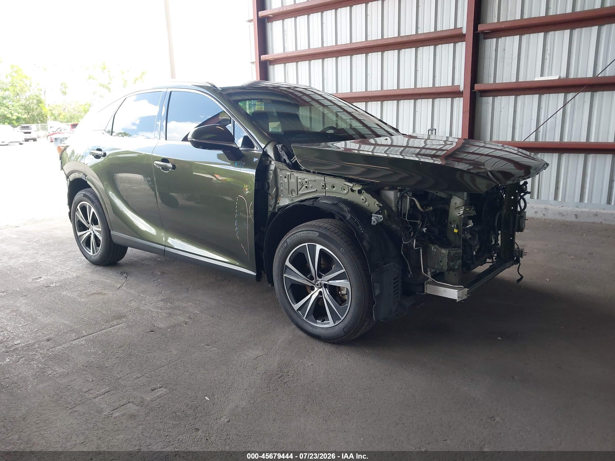 2024 Lexus RX 350 VIN 2T2BAMBA3RC027484 — IAAI salvage auction photo