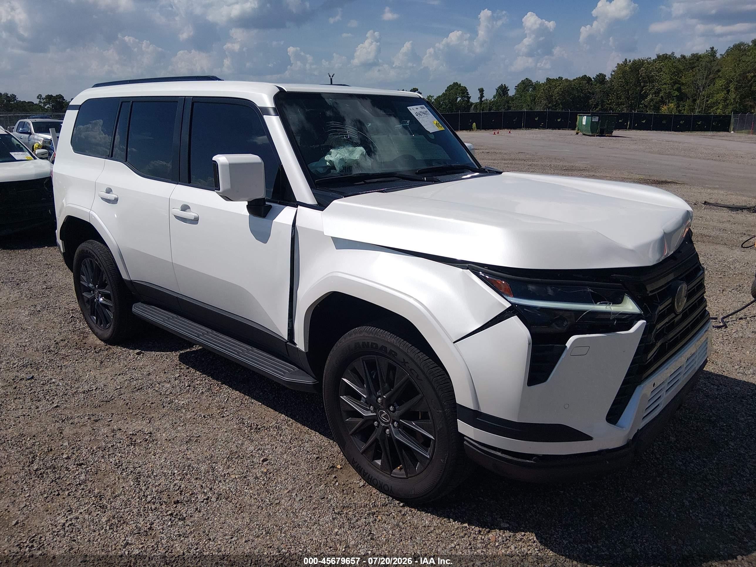2025 Lexus GX 550 VIN JTJTBCDX4S5050743 — IAAI salvage auction photo