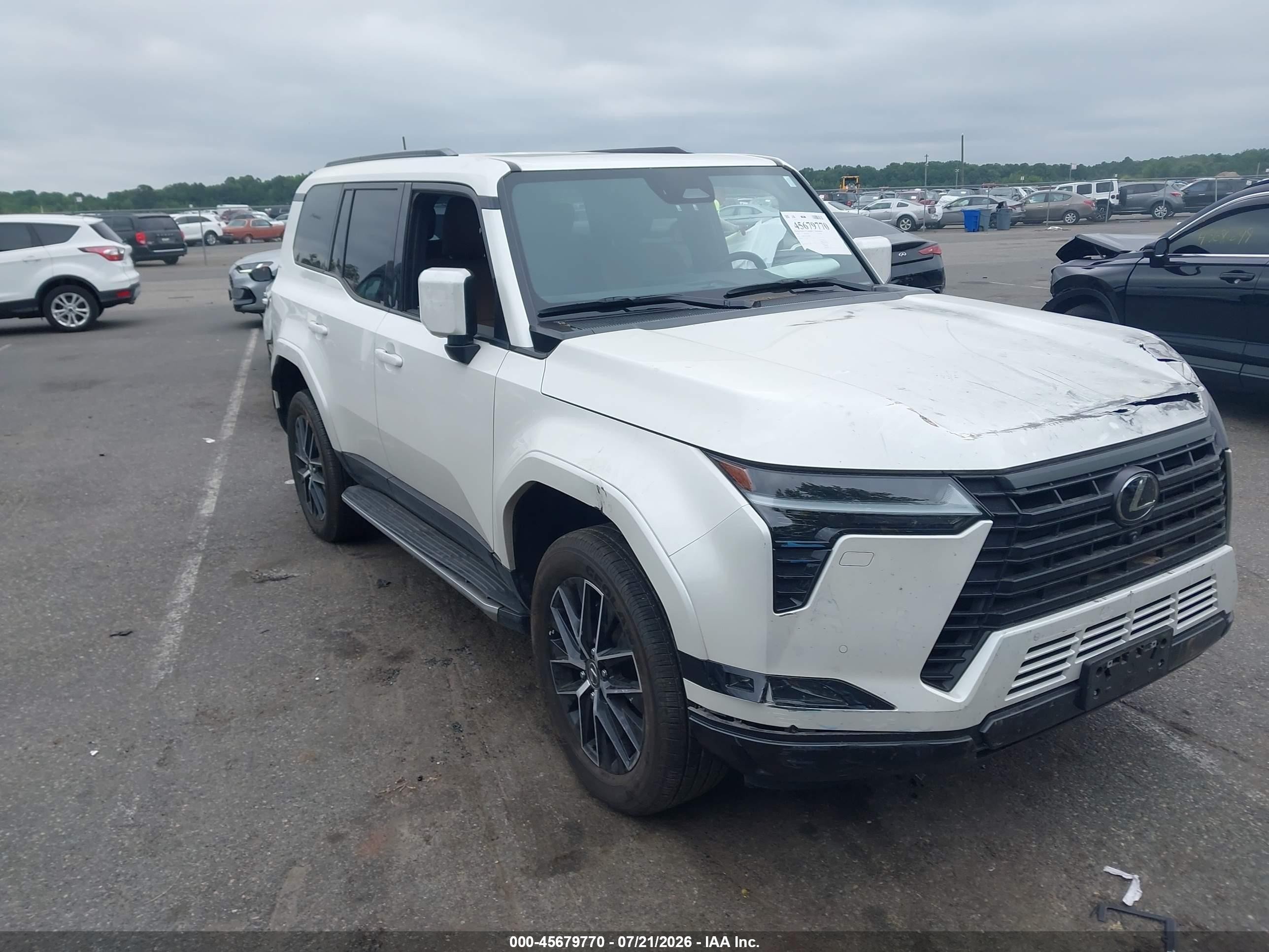 2024 Lexus GX 550 VIN JTJTBCDX6R5023800 — IAAI salvage auction photo