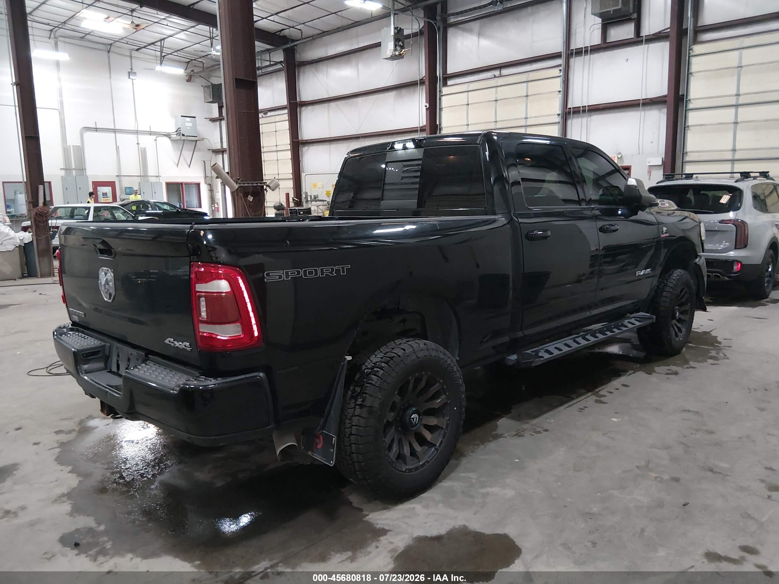 2021 Ram 2500 VIN 3C6UR5DL9MG621044 IAAI salvage auction — Front End, Salvage (Idaho), sold $20,250 on 2026-08-21 (photo 4)