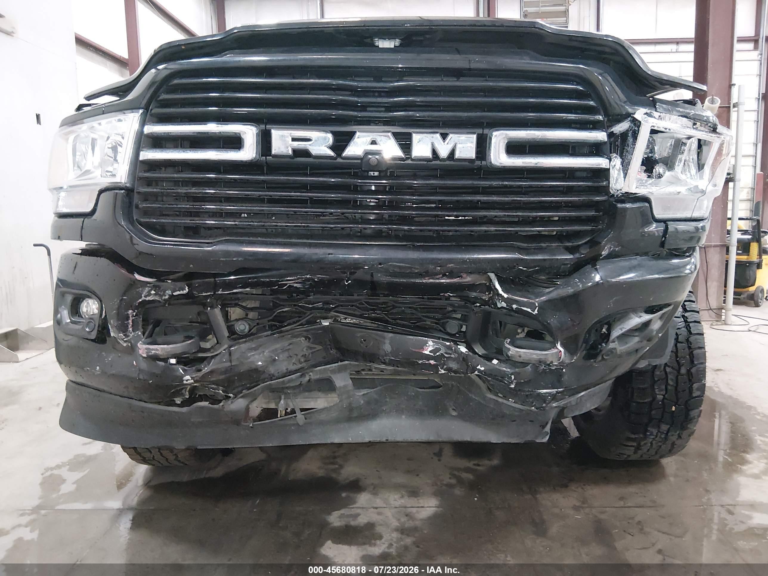 2021 Ram 2500 VIN 3C6UR5DL9MG621044 IAAI salvage auction — Front End, Salvage (Idaho), sold $20,250 on 2026-08-21 (photo 6)