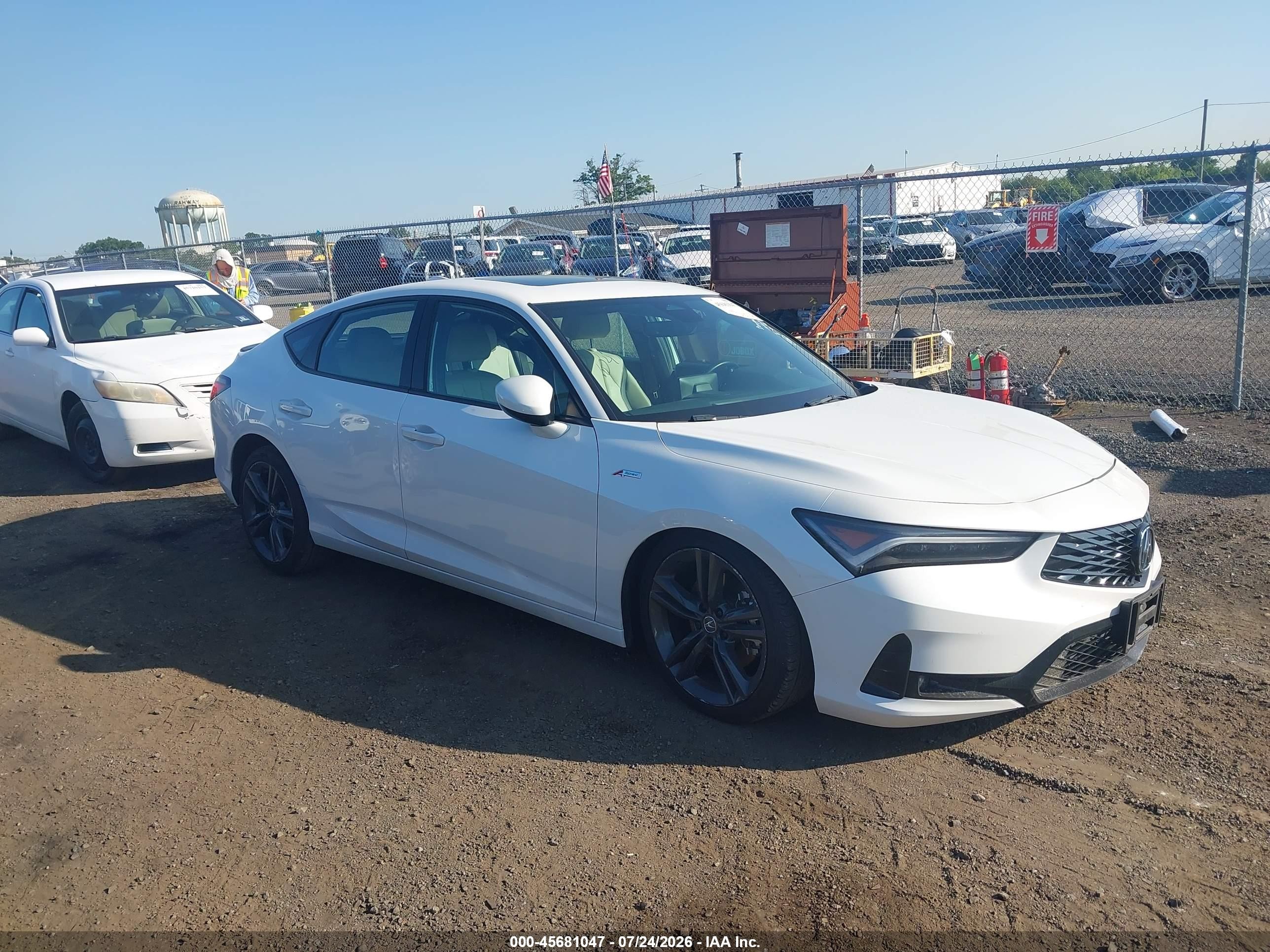 2024 Acura Integra VIN 19UDE4H35RA021007 — IAAI salvage auction photo