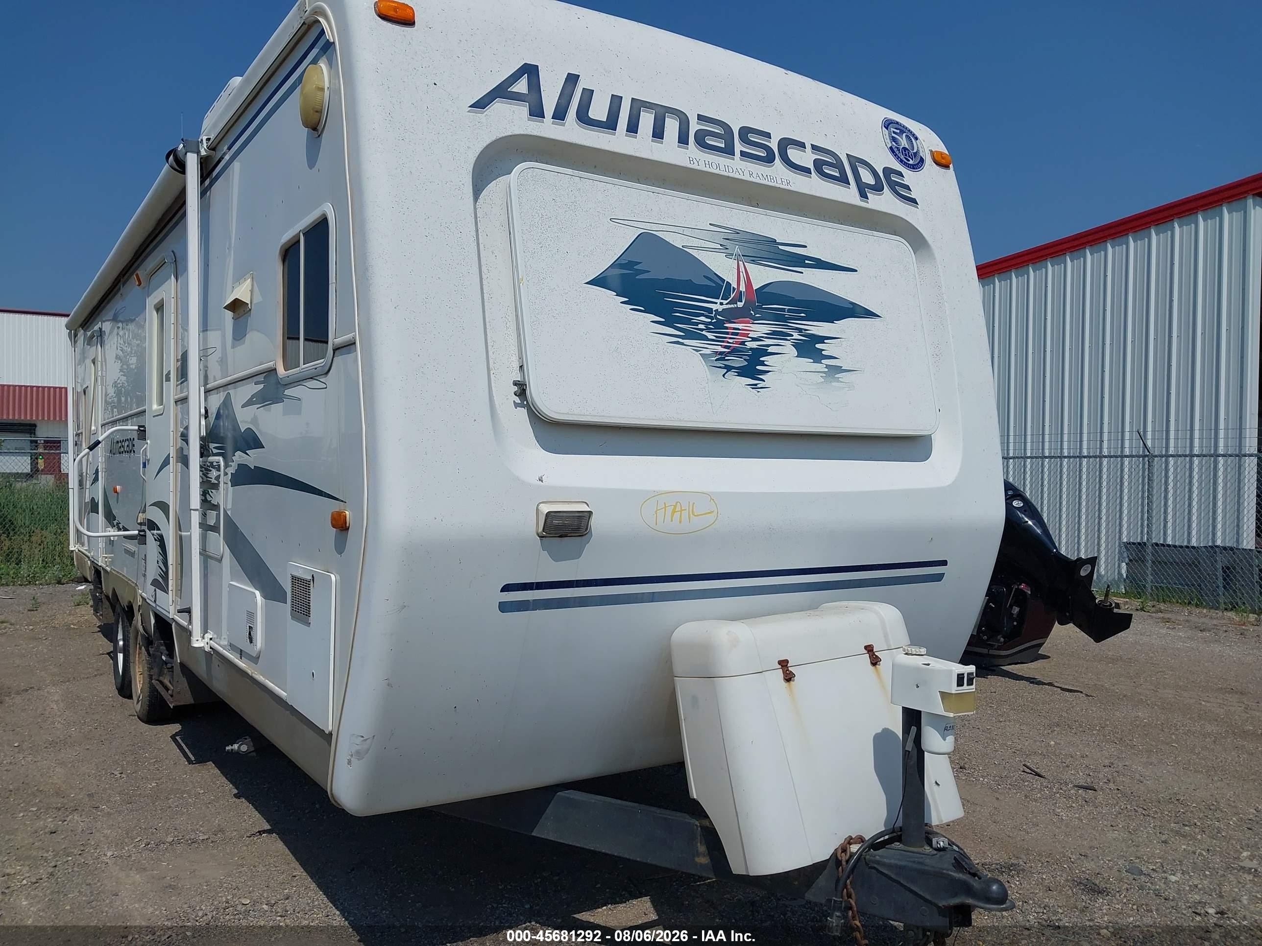 2004 Holiday rambler Alumascape VIN 1KB131K224E143482 IAAI salvage auction — Hail, Clear (North Dakota), sold $850 on 2026-09-24 (photo 6)