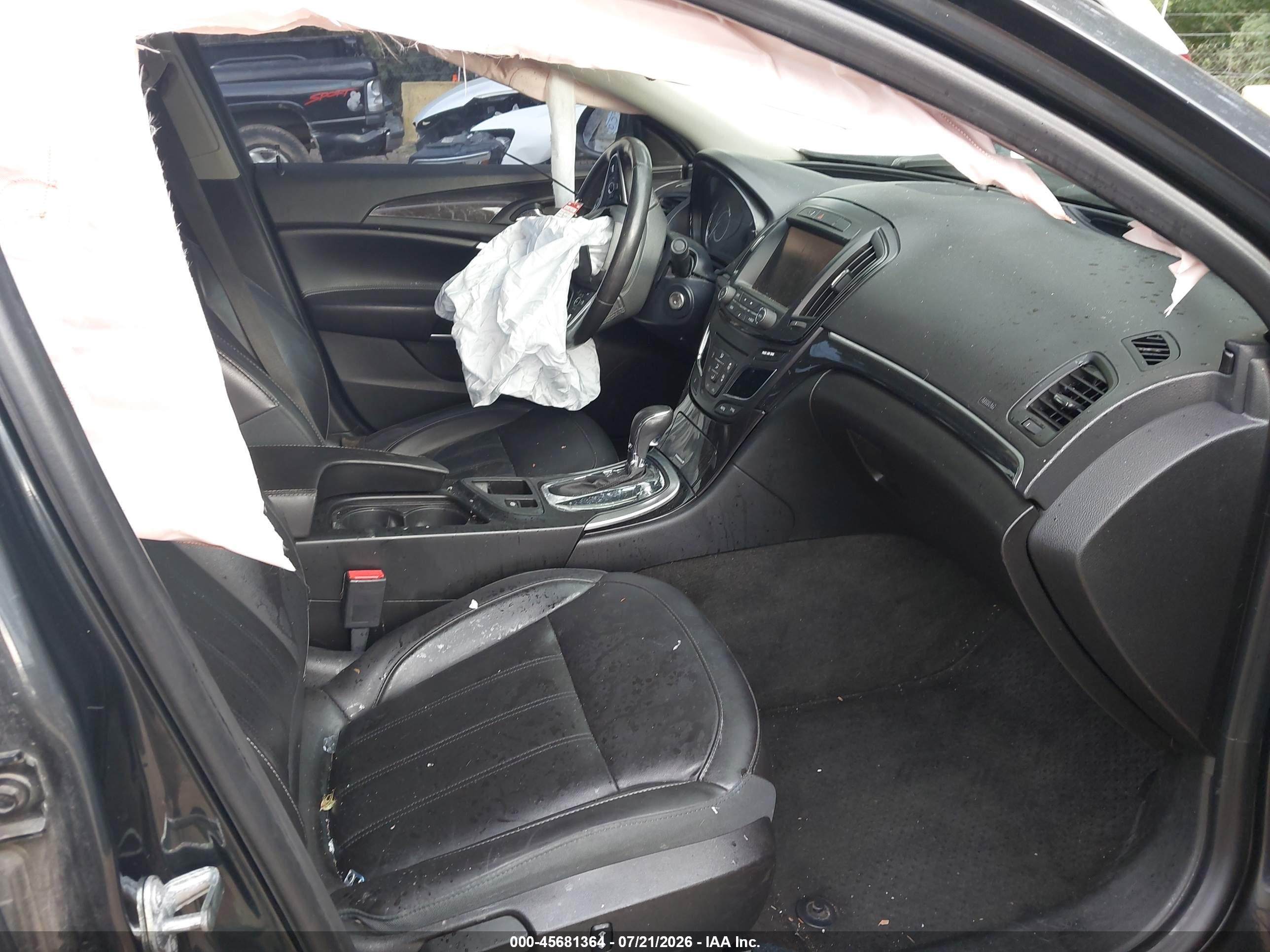 2014 Buick Regal VIN 2G4GK5EX5E9320046 IAAI salvage auction — Front End, Salvage (Indiana), sold $650 on 2026-09-17 (photo 5)