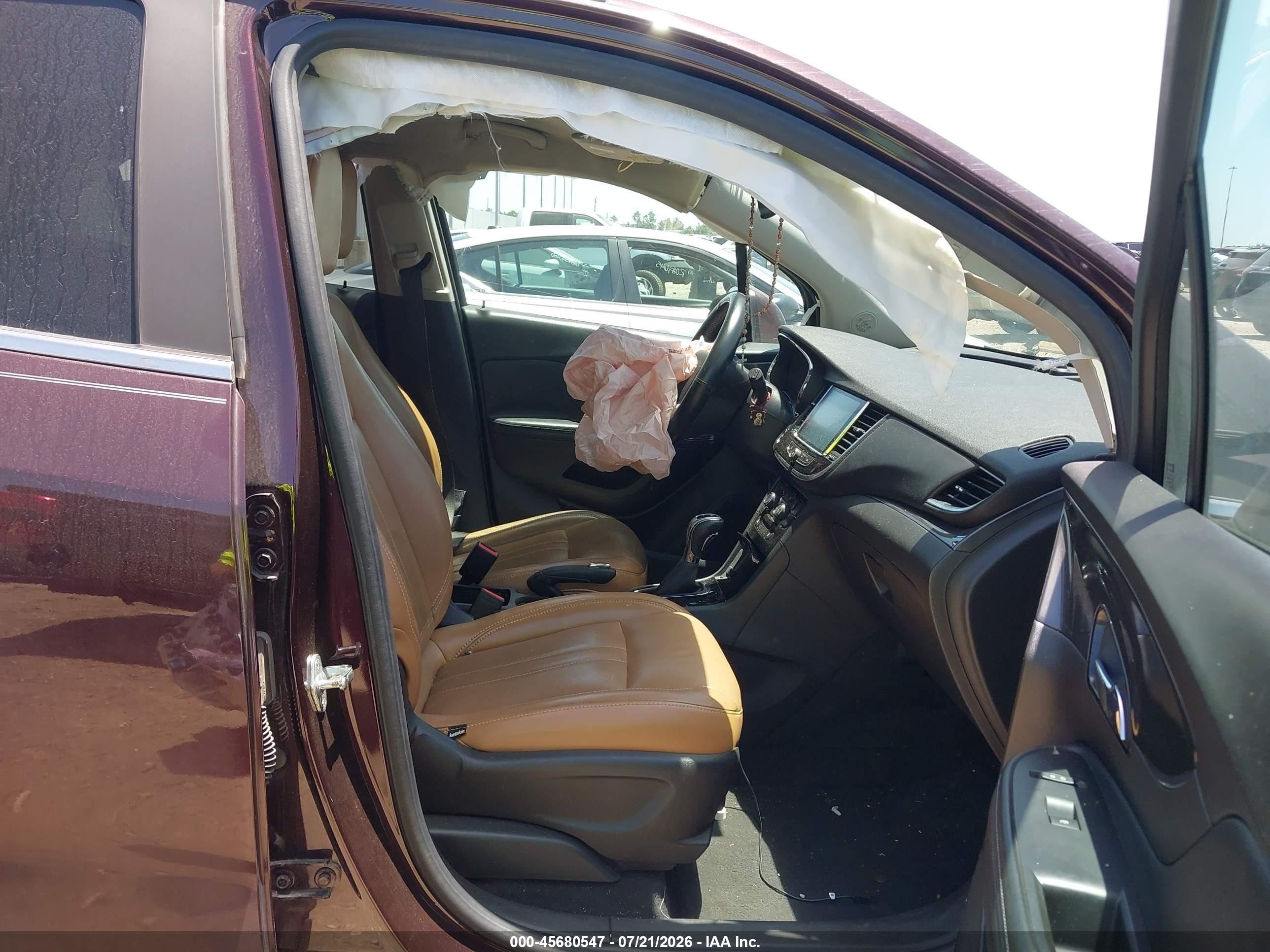 2018 Buick Encore VIN KL4CJASB1JB585069 IAAI salvage auction — Front End, Salvage (Texas), sold $1,225 on 2026-09-03 (photo 5)