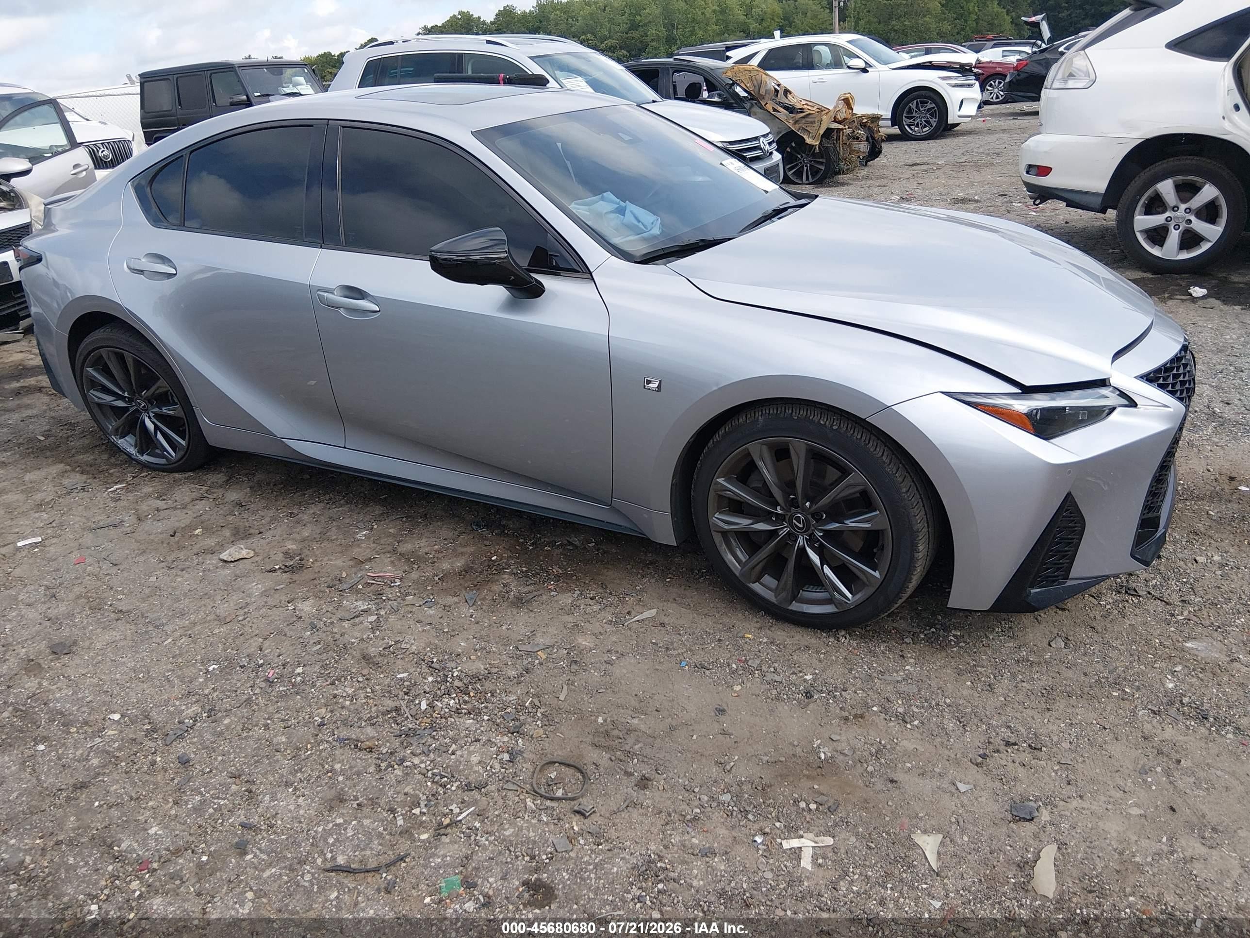 2025 Lexus IS 350 VIN JTHGZ1B29S5083084 — IAAI salvage auction photo