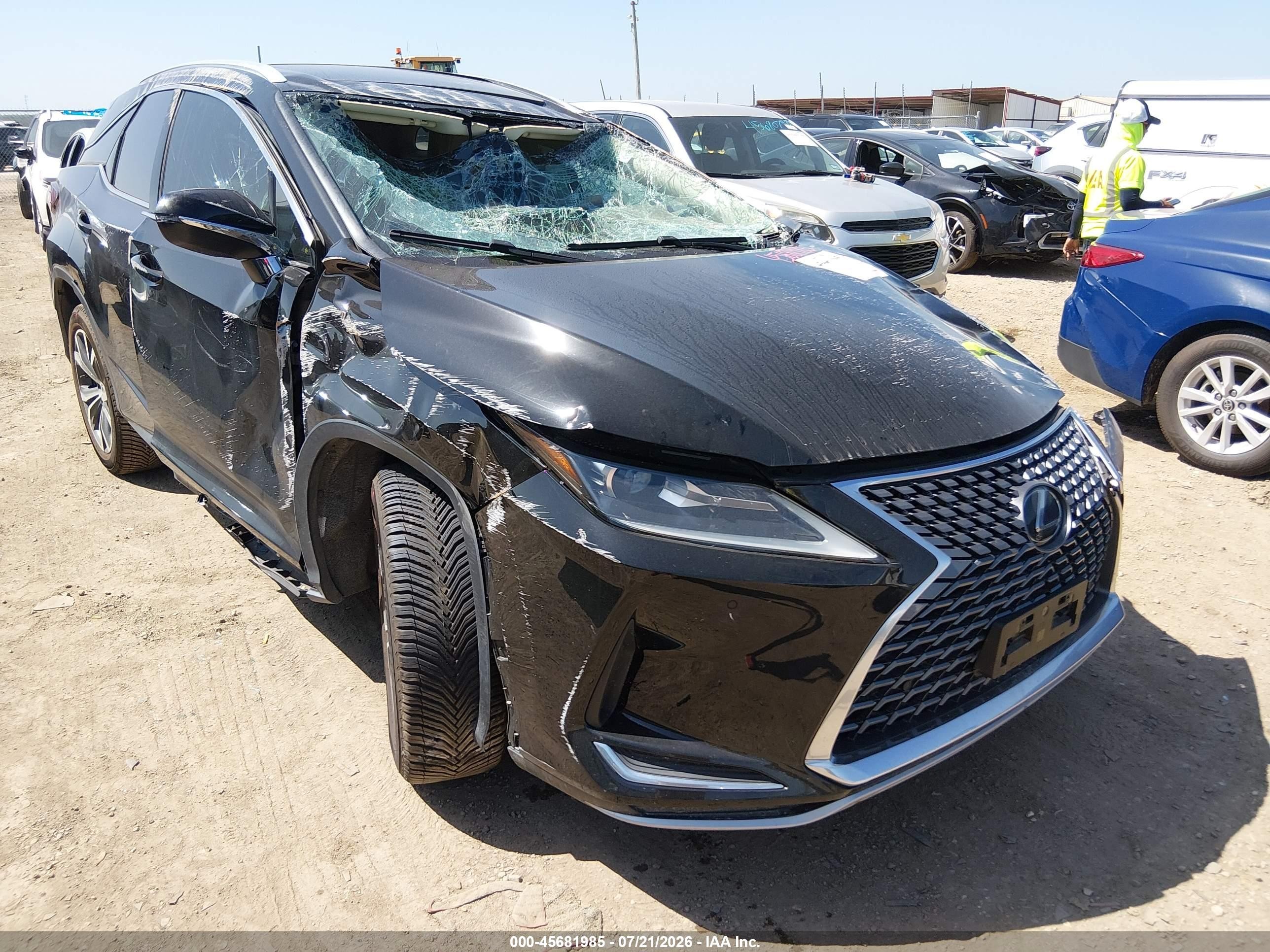 2020 Lexus RX 350 VIN 2T2HZMAA3LC159785 — IAAI salvage auction photo