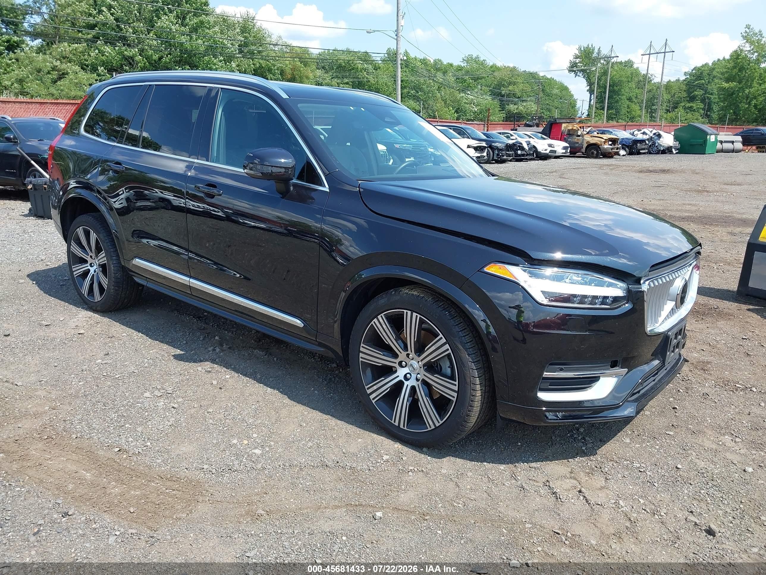 2023 Volvo XC90 VIN YV4062PA6P1938613 — IAAI salvage auction photo