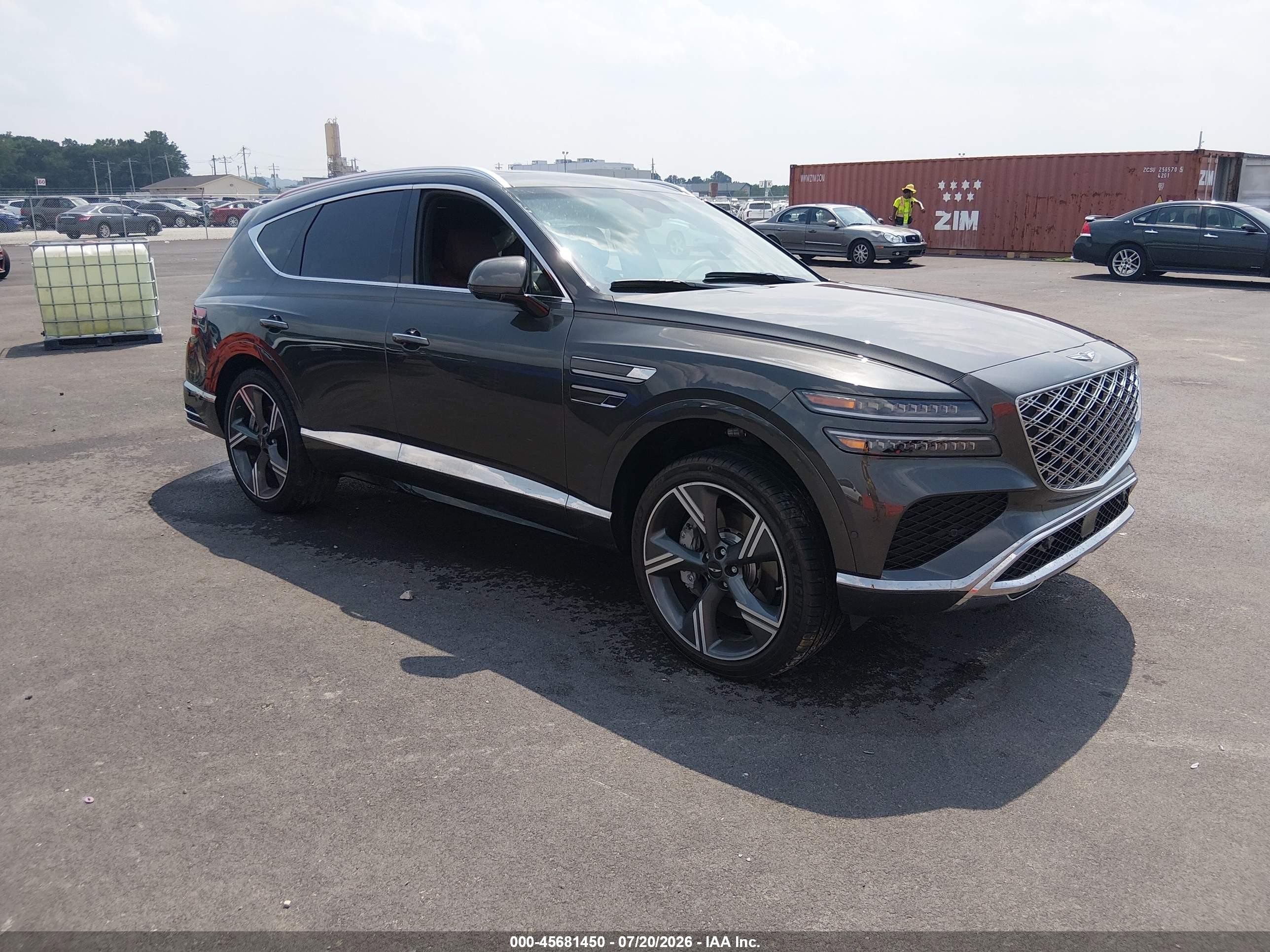2026 Genesis GV80 VIN KMUHEESC2TU303476 — IAAI salvage auction photo