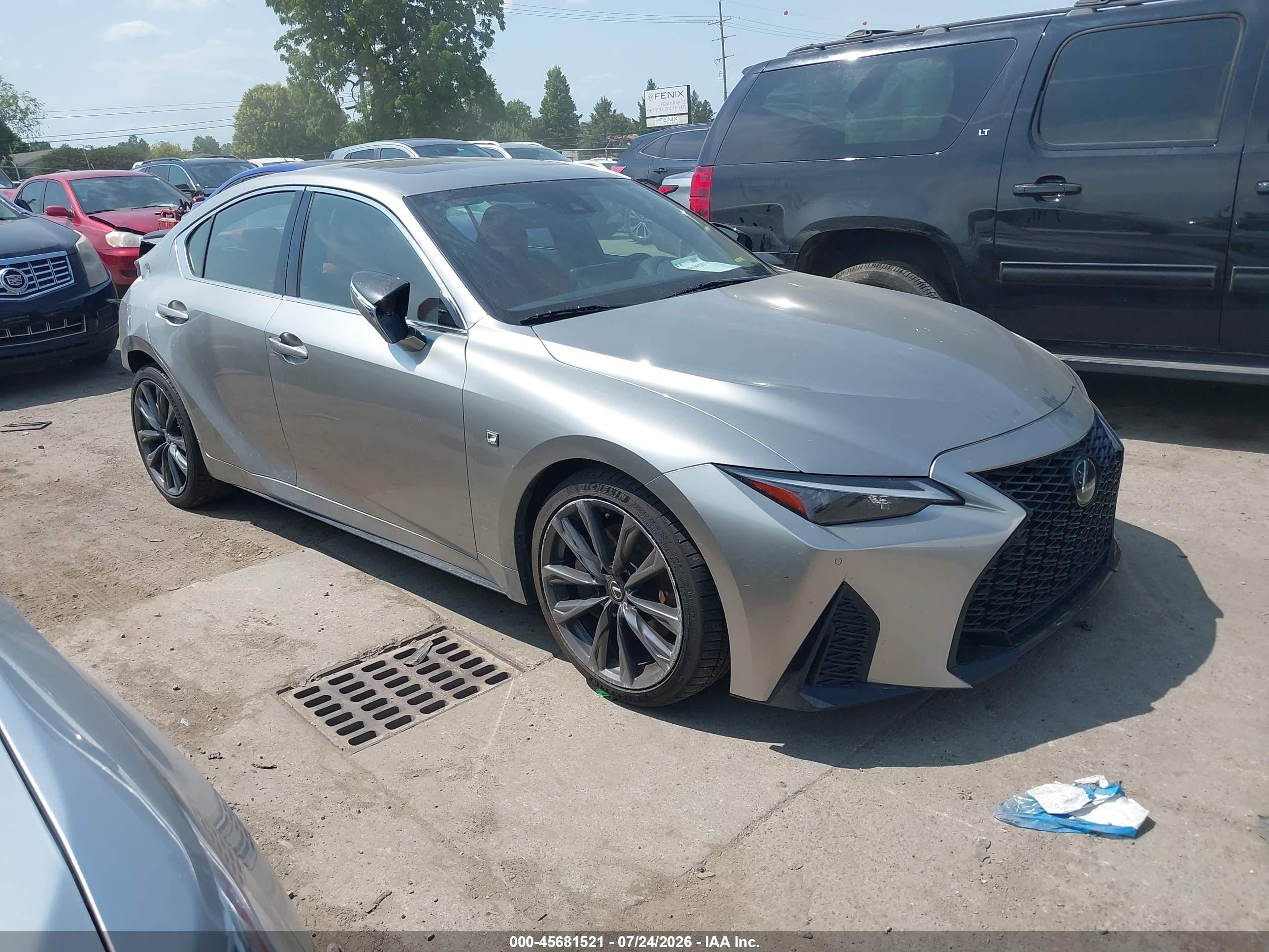 2023 Lexus IS 350 VIN JTHGZ1E29P5028329 — IAAI salvage auction photo