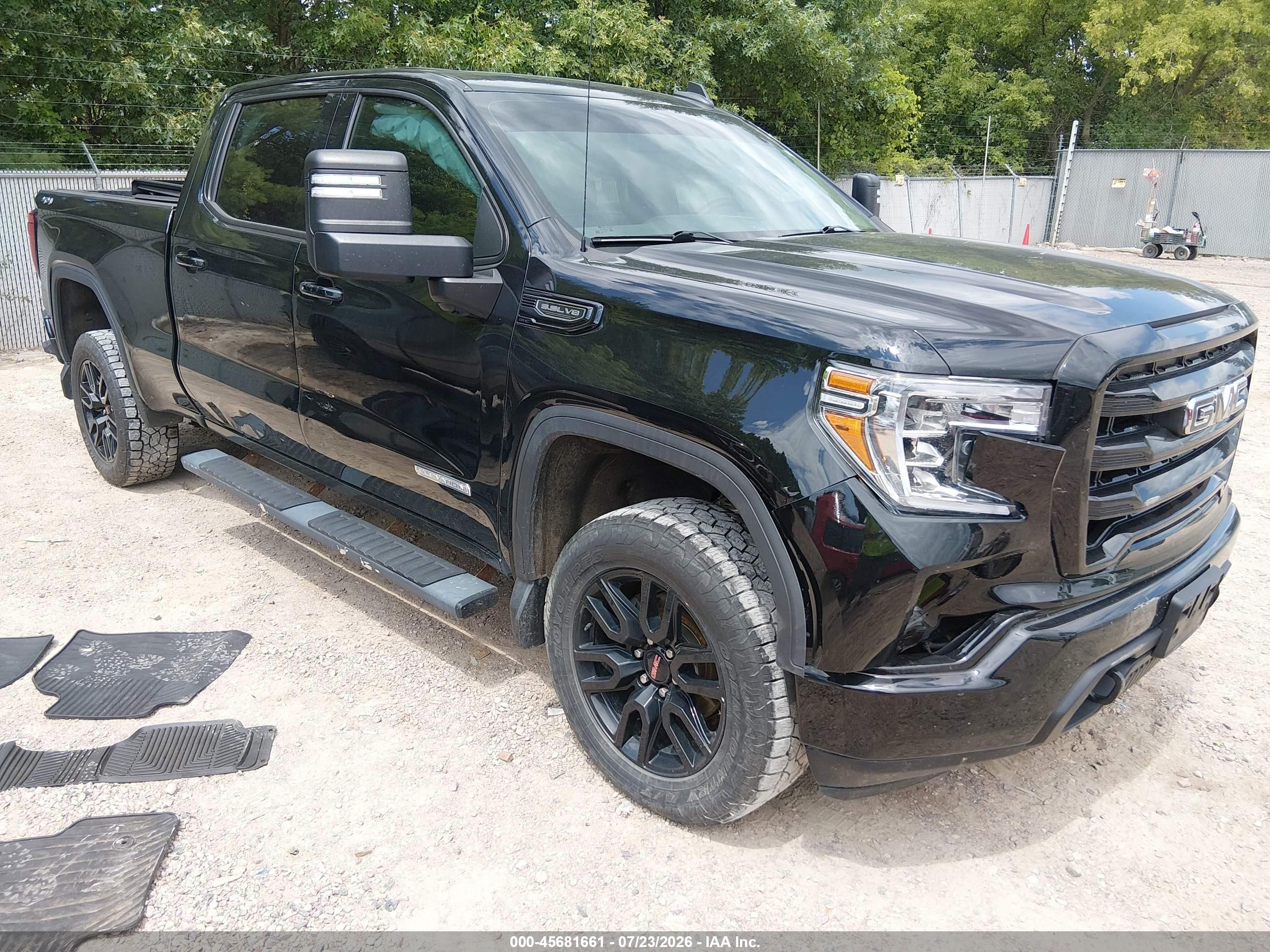2021 GMC Sierra 1500 VIN 3GTU9CED4MG343738 — IAAI salvage auction photo