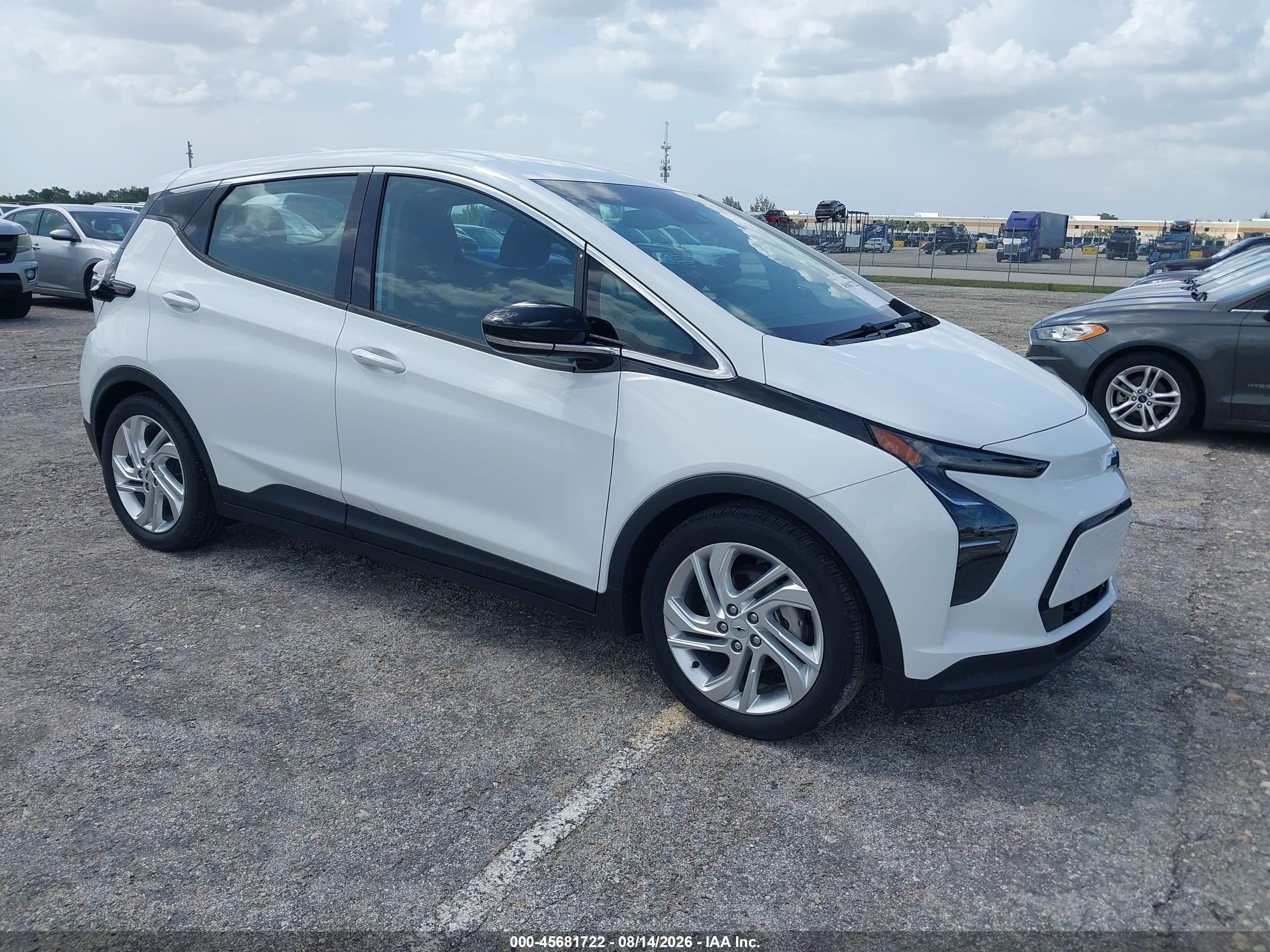 2022 Chevrolet Bolt EV VIN 1G1FW6S09N4124480 — IAAI salvage auction photo
