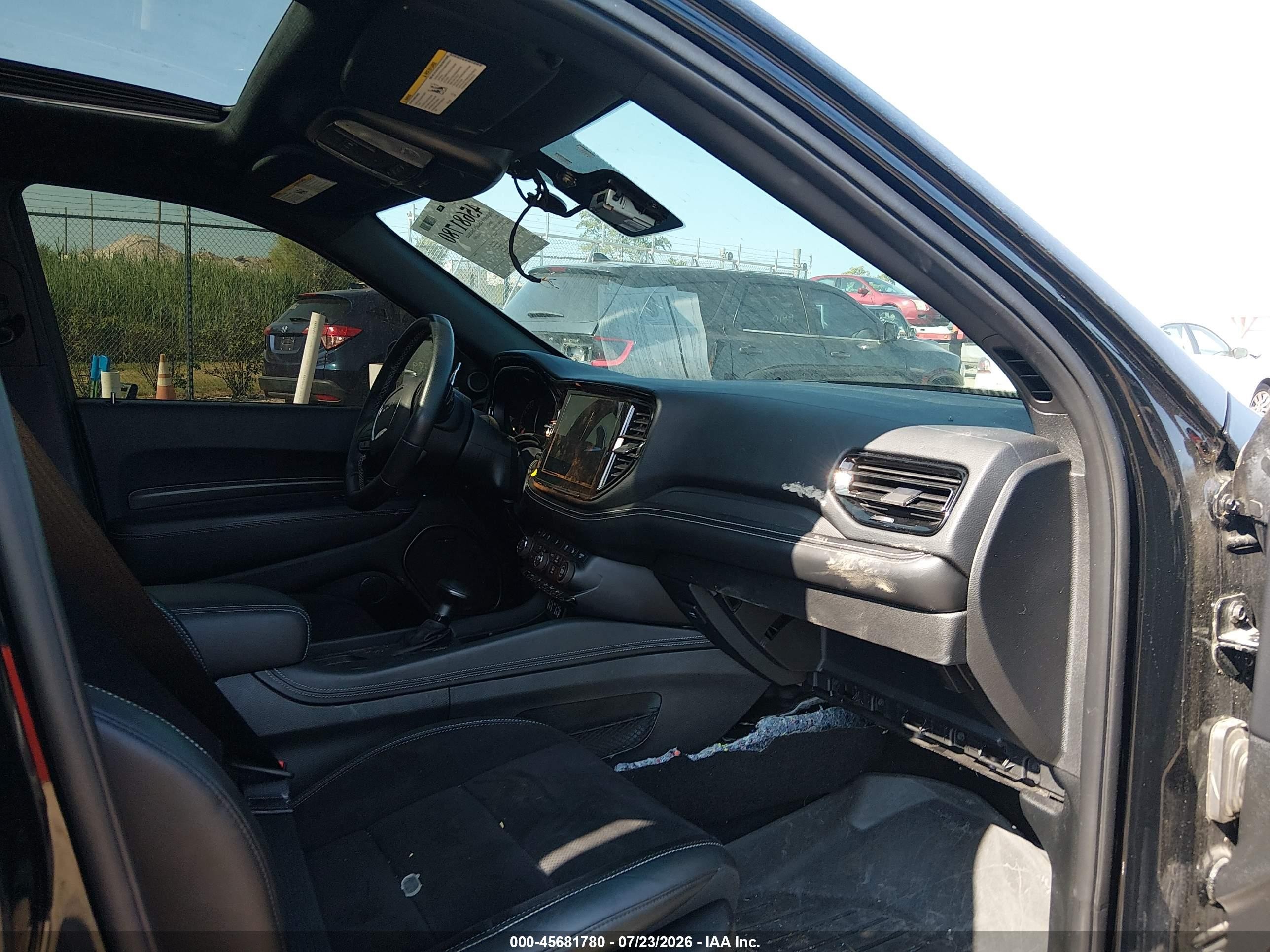 2022 Dodge Durango VIN 1C4SDJGJ1NC223798 IAAI salvage auction — Theft, Salvage (Illinois), sold $24,500 on 2026-08-22 (photo 5)