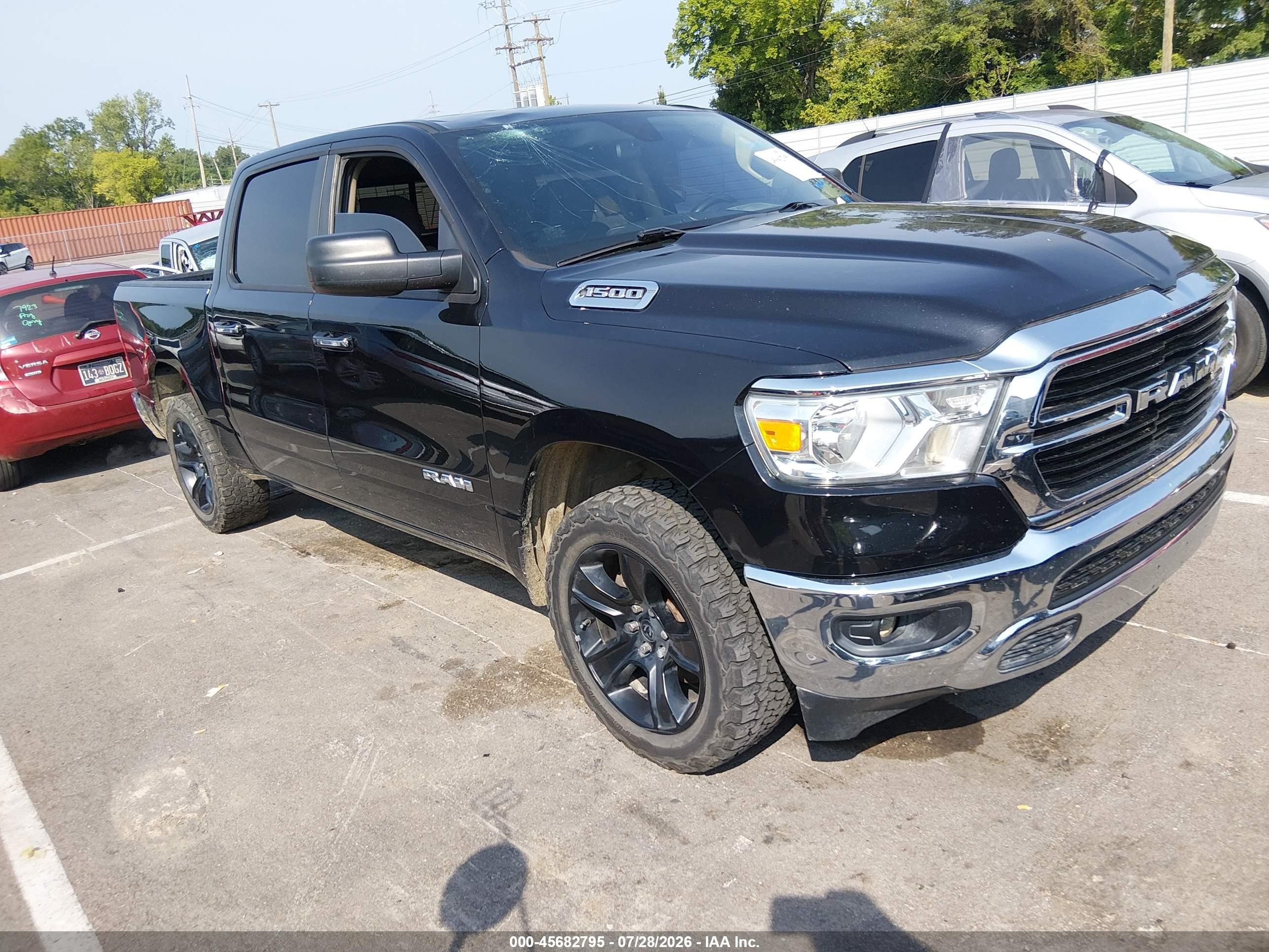 2019 Ram 1500 VIN 1C6RRFFG2KN911464 — IAAI salvage auction photo