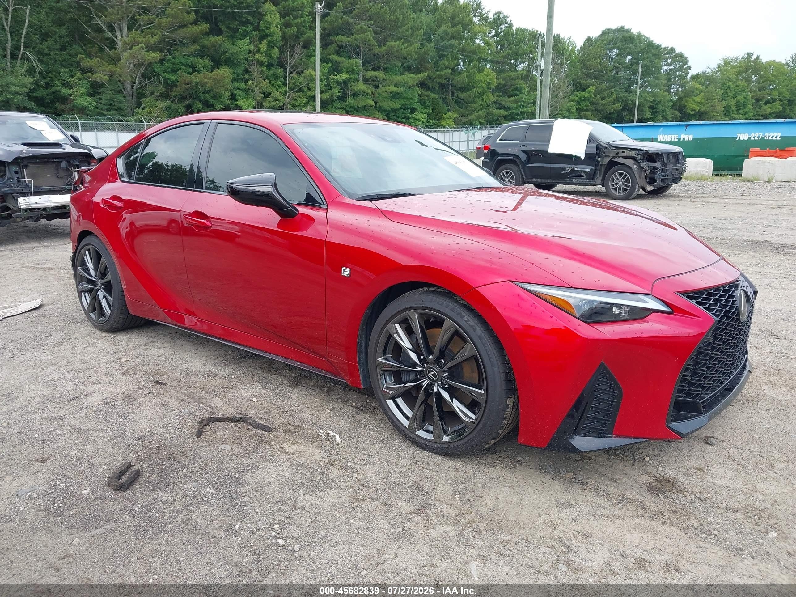 2025 Lexus IS 350 VIN JTHGZ1B26S5087271 — IAAI salvage auction photo
