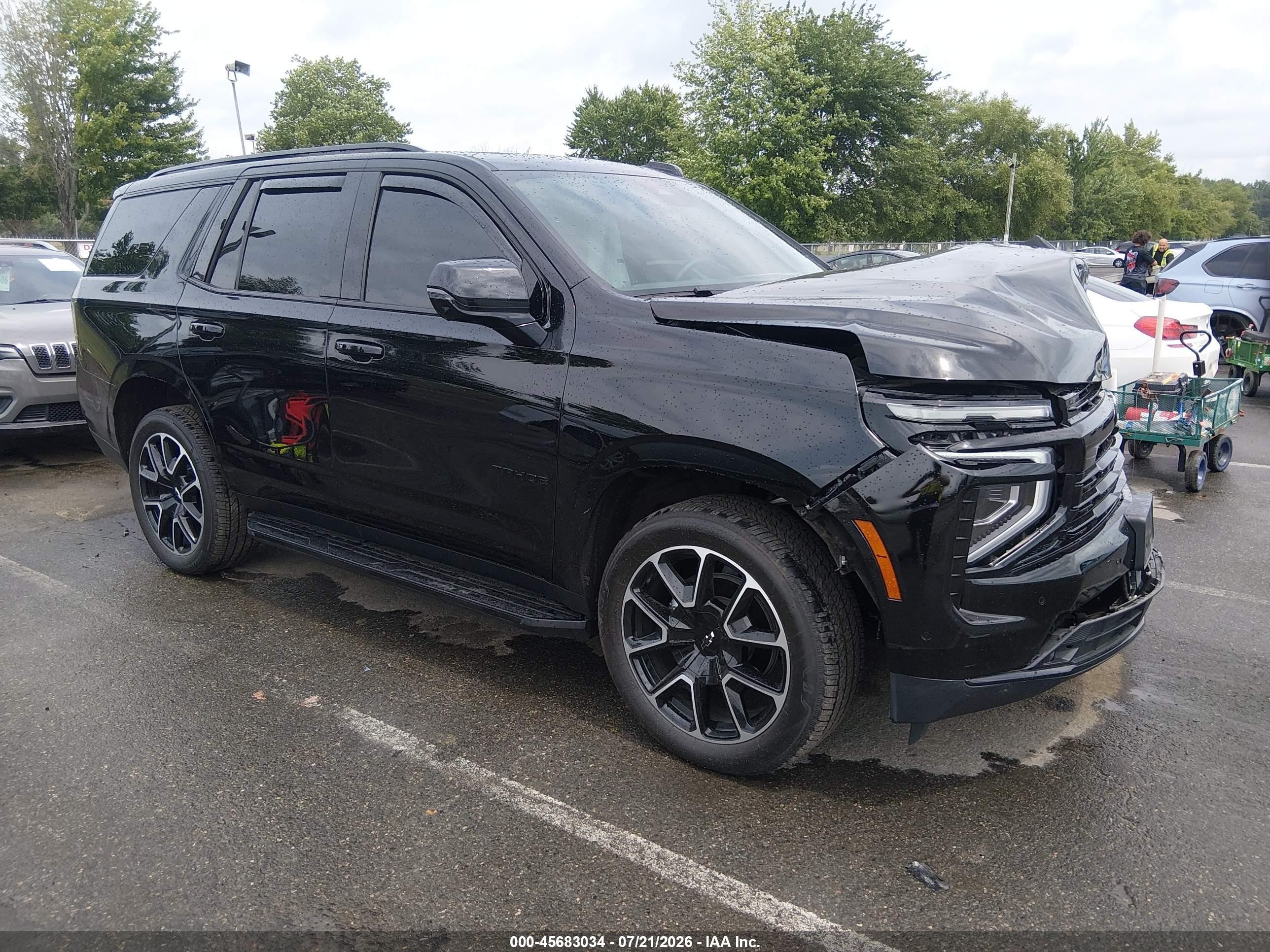 2026 Chevrolet Tahoe VIN 1GNS5RKD0TR100945 — IAAI salvage auction photo