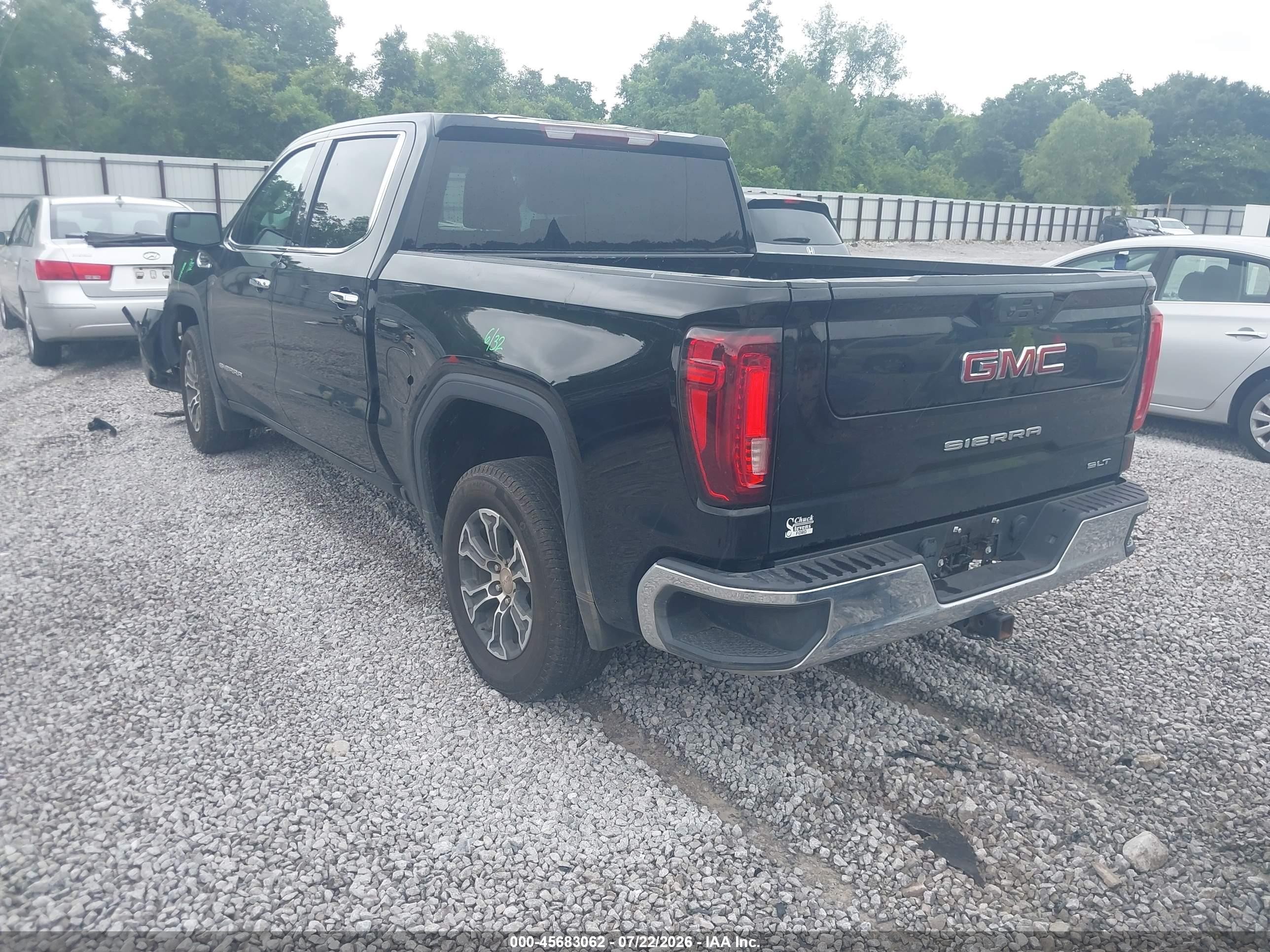 2025 GMC Sierra 1500 VIN 1GTPHDED7SZ123772 IAAI salvage auction — Front End, Salvage (Alabama), sold $13,200 on 2026-09-11 (photo 3)