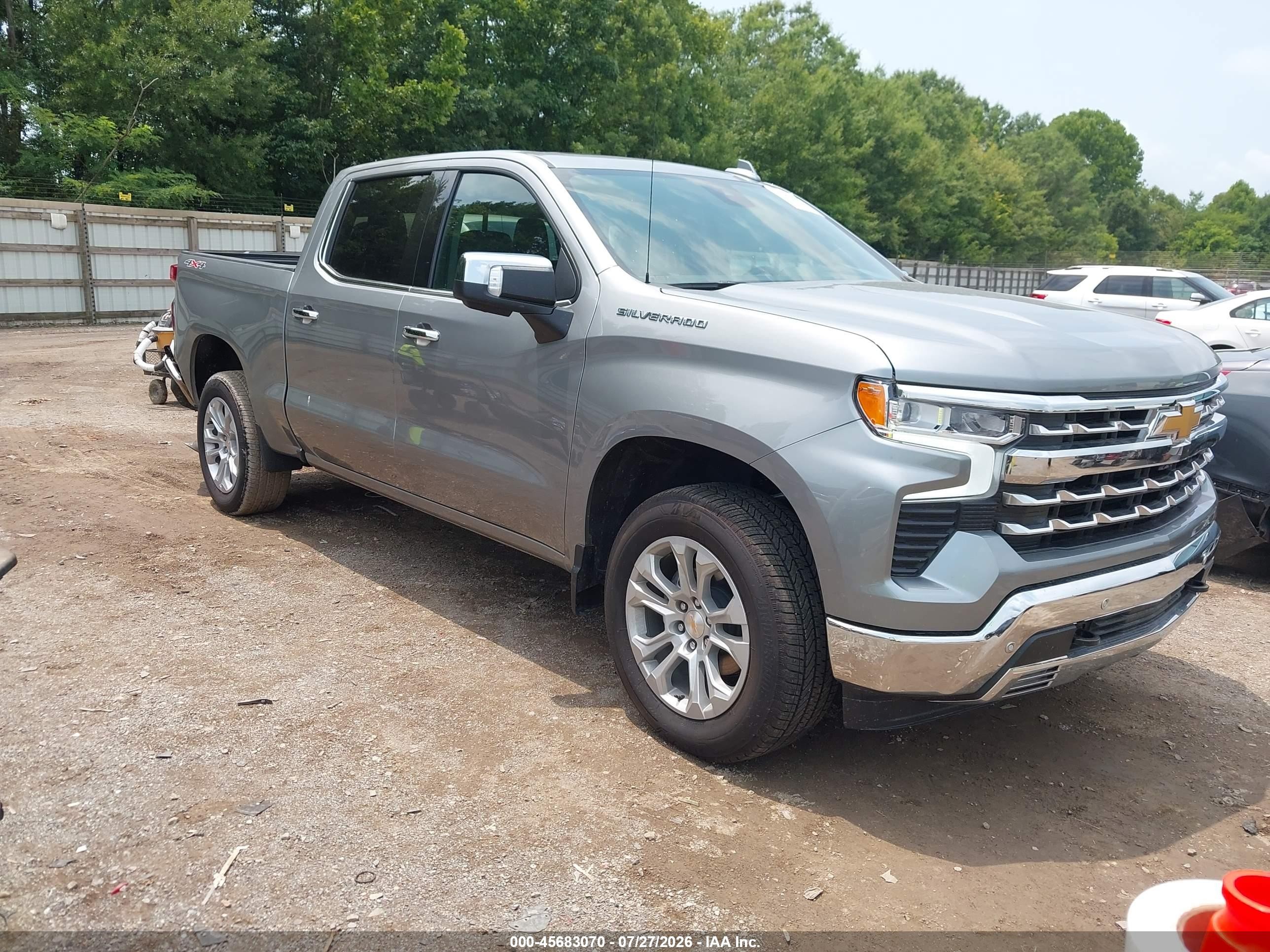 2026 Chevrolet Silverado 1500 VIN 2GCUKGED2T1173186 — IAAI salvage auction photo