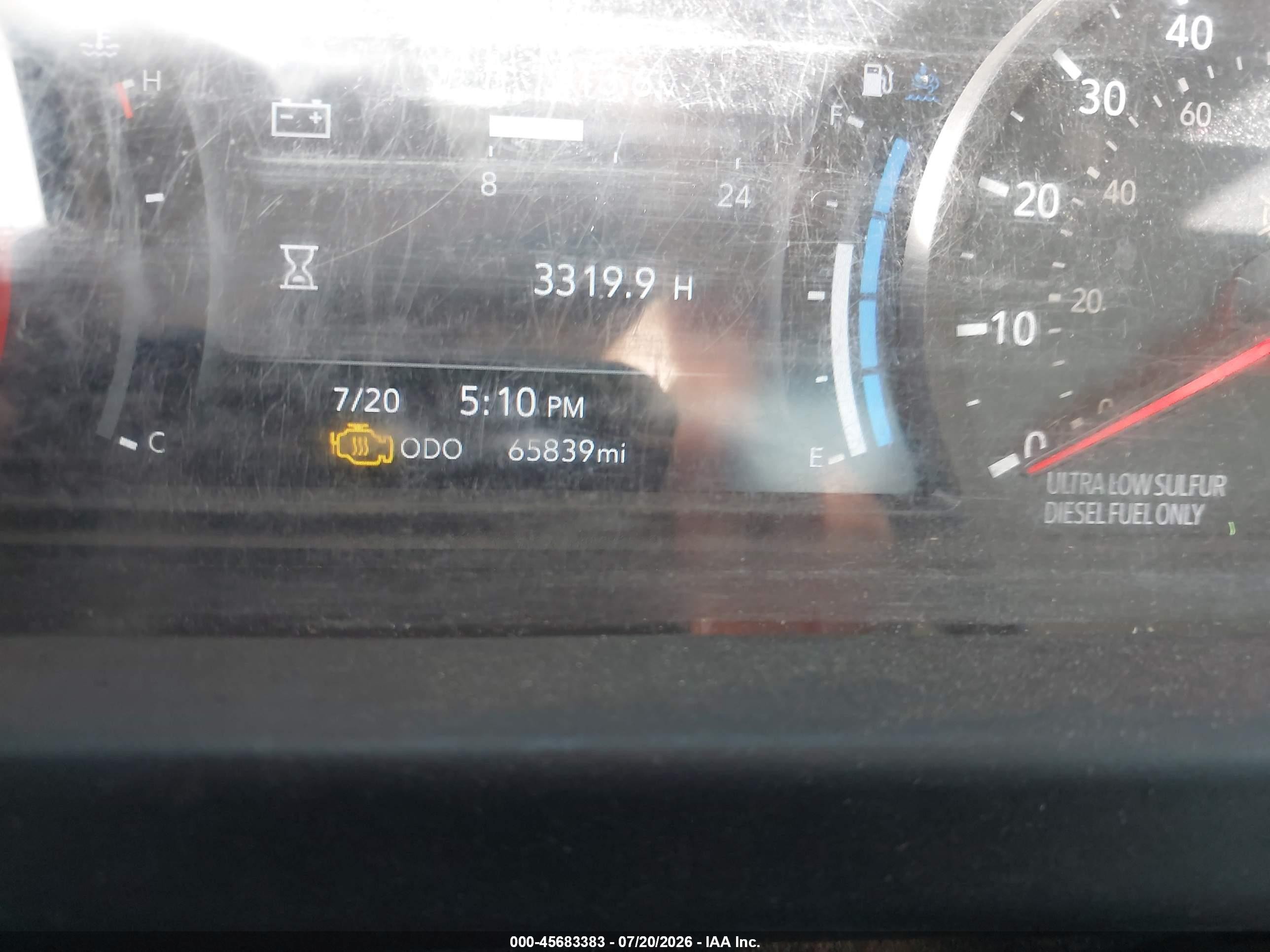 2025 Isuzu VIN JALE5W162S7P08451 IAAI salvage auction — Top/Roof, Enterprise Vehicles Clear Only (Texas), sold $19,300 on 2026-07-23 (photo 5)