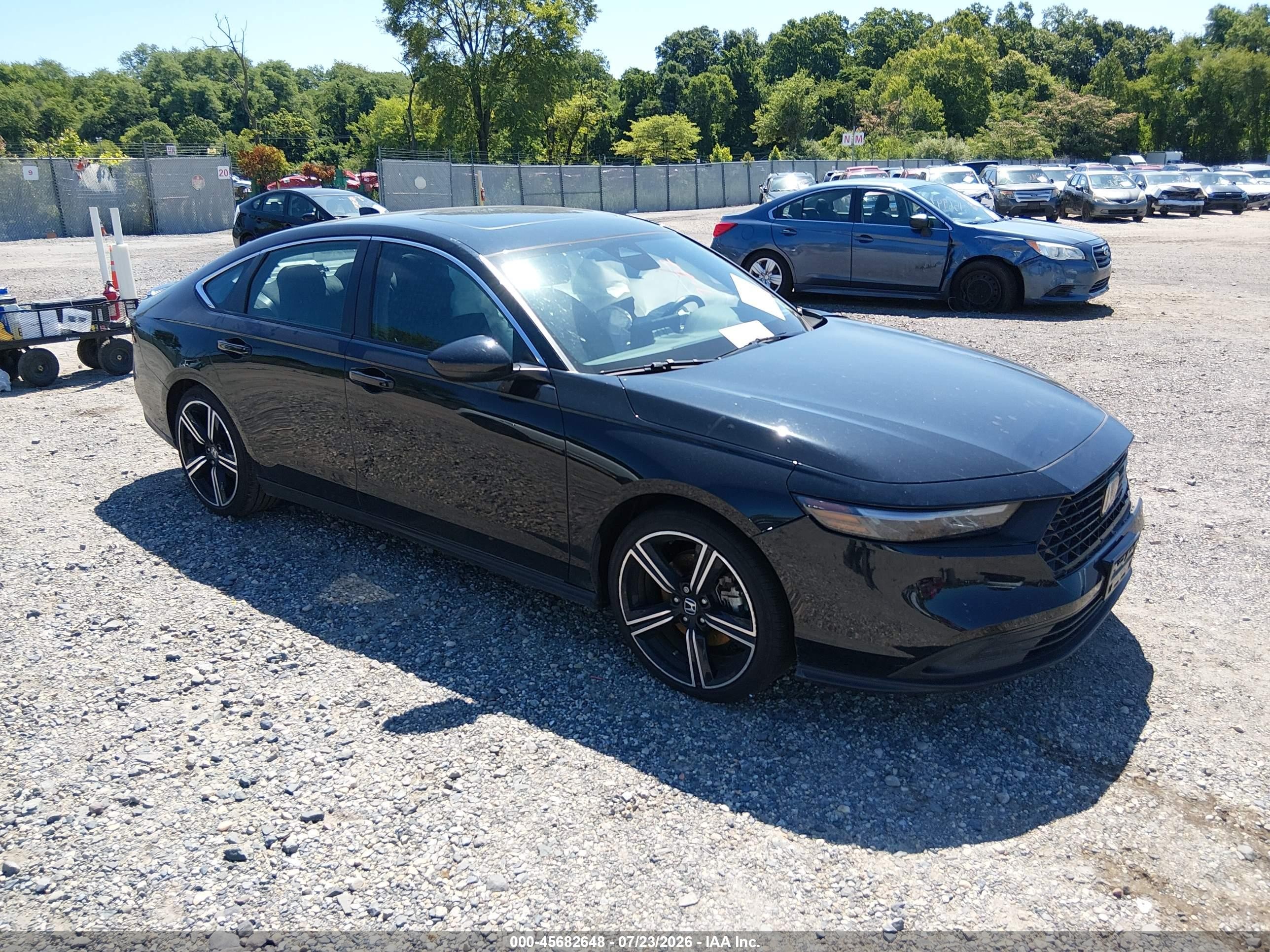 2025 Honda Accord VIN 1HGCY2F59SA018449 — IAAI salvage auction photo