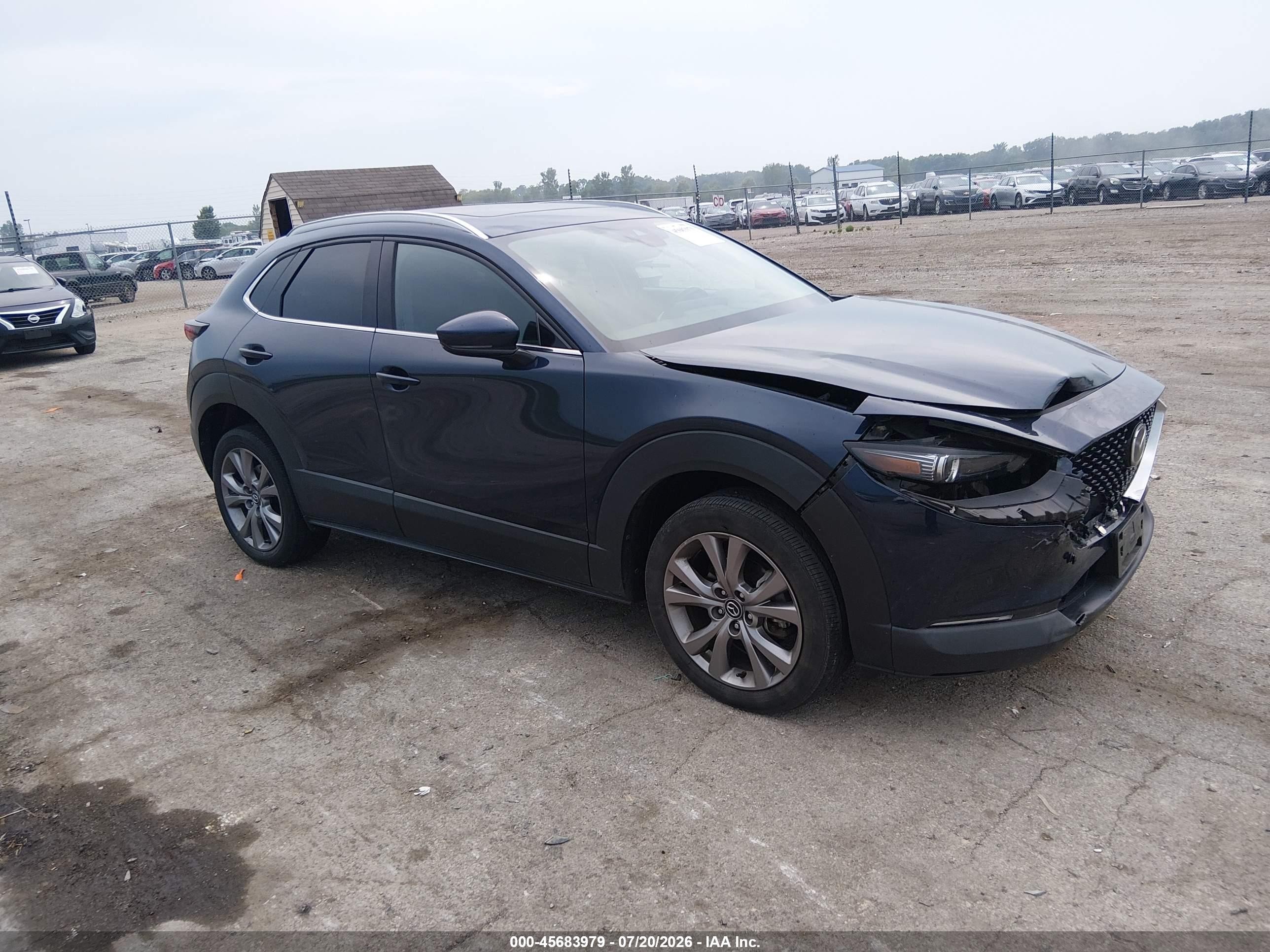 2022 Mazda CX-30 VIN 3MVDMBDL7NM416474 — IAAI salvage auction photo