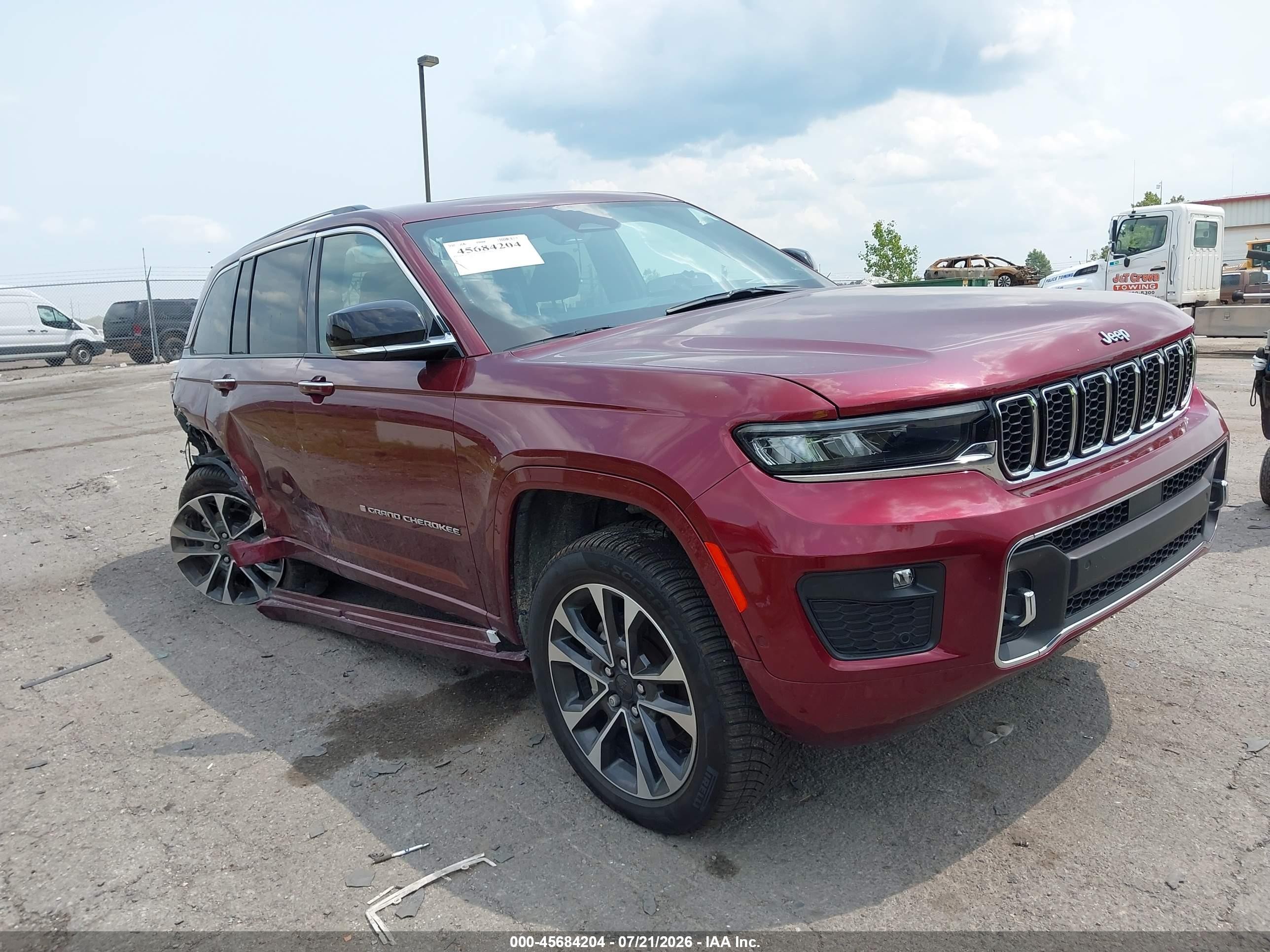 2022 Jeep Grand Cherokee VIN 1C4RJHDG4N8622149 — IAAI salvage auction photo