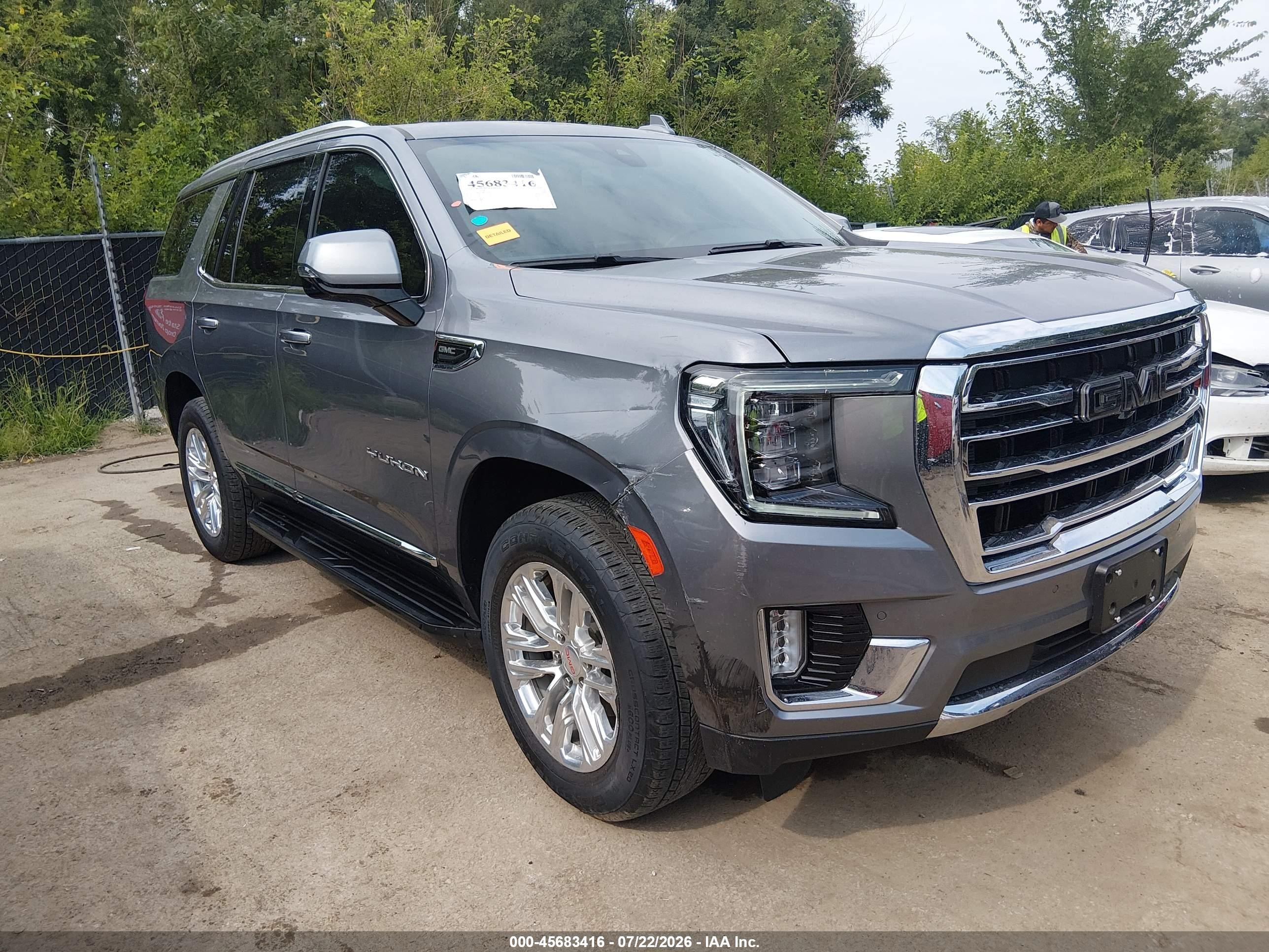 2021 GMC Yukon VIN 1GKS2BKD1MR470848 — IAAI salvage auction photo
