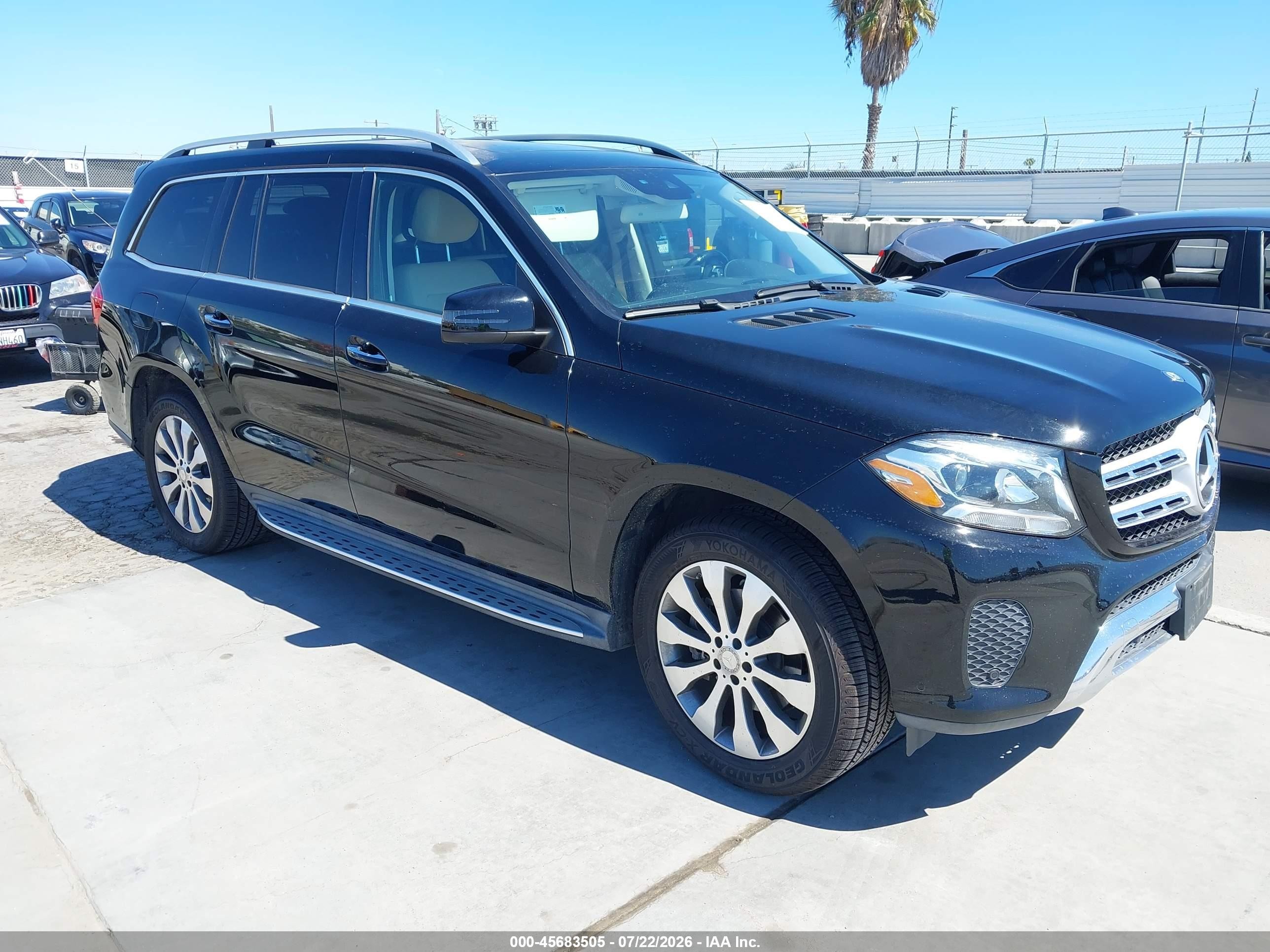 2017 Mercedes-Benz GLS-Class VIN 4JGDF6EEXHA891231 — IAAI salvage auction photo