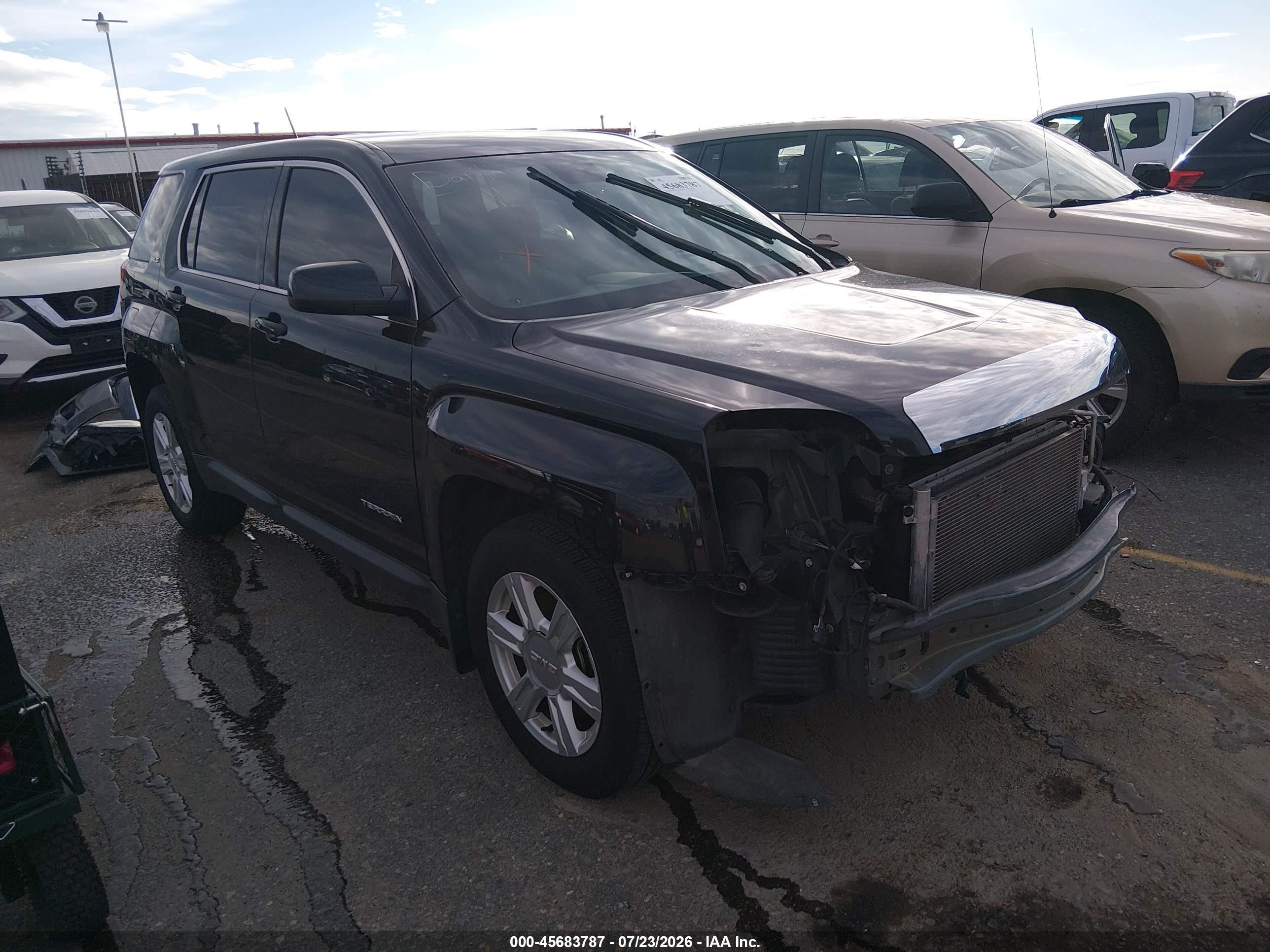 2015 Gmc Terrain VIN 2GKFLVEK9F6436715 IAAI salvage auction — Front End, Salvage (Colorado), sold $700 on 2026-10-03 (photo 1)