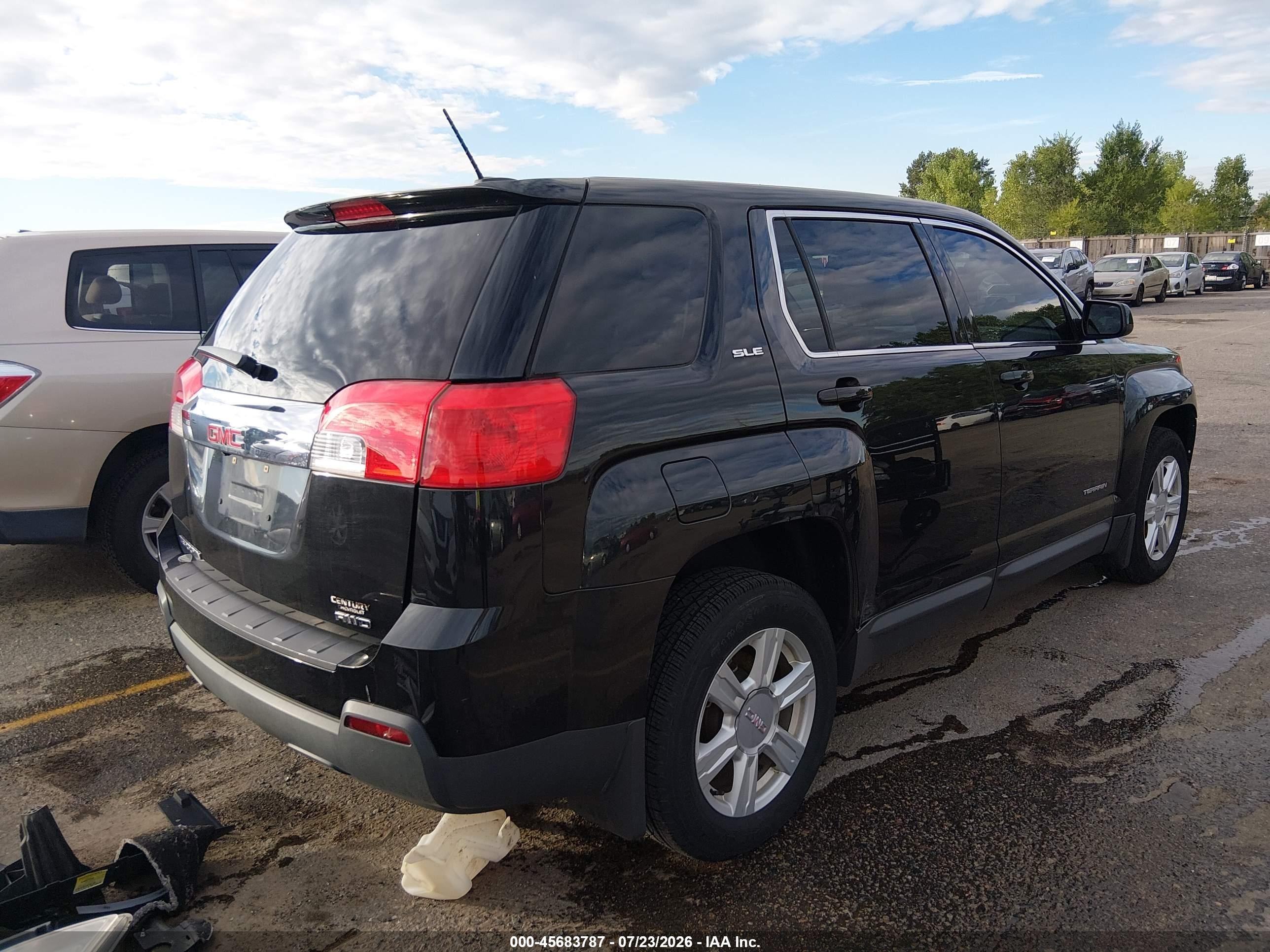 2015 Gmc Terrain VIN 2GKFLVEK9F6436715 IAAI salvage auction — Front End, Salvage (Colorado), sold $700 on 2026-10-03 (photo 4)