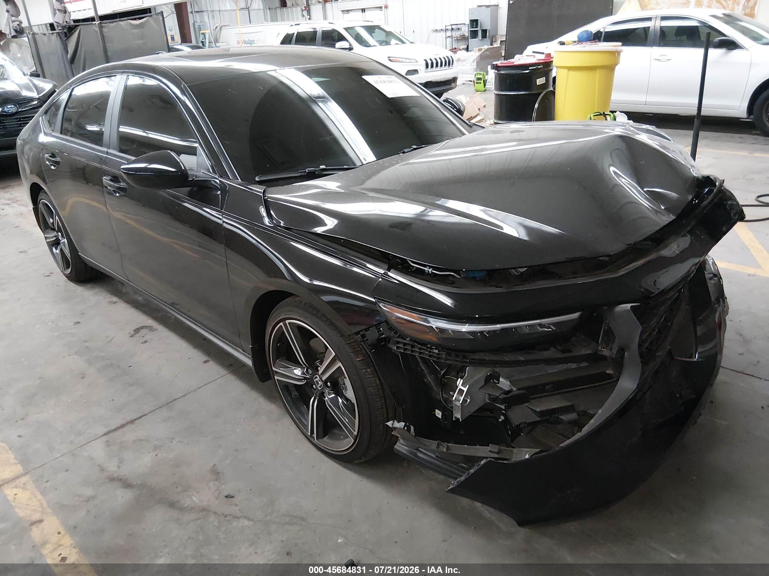 2026 Honda Accord VIN 1HGCY2F54TA013242 — IAAI salvage auction photo