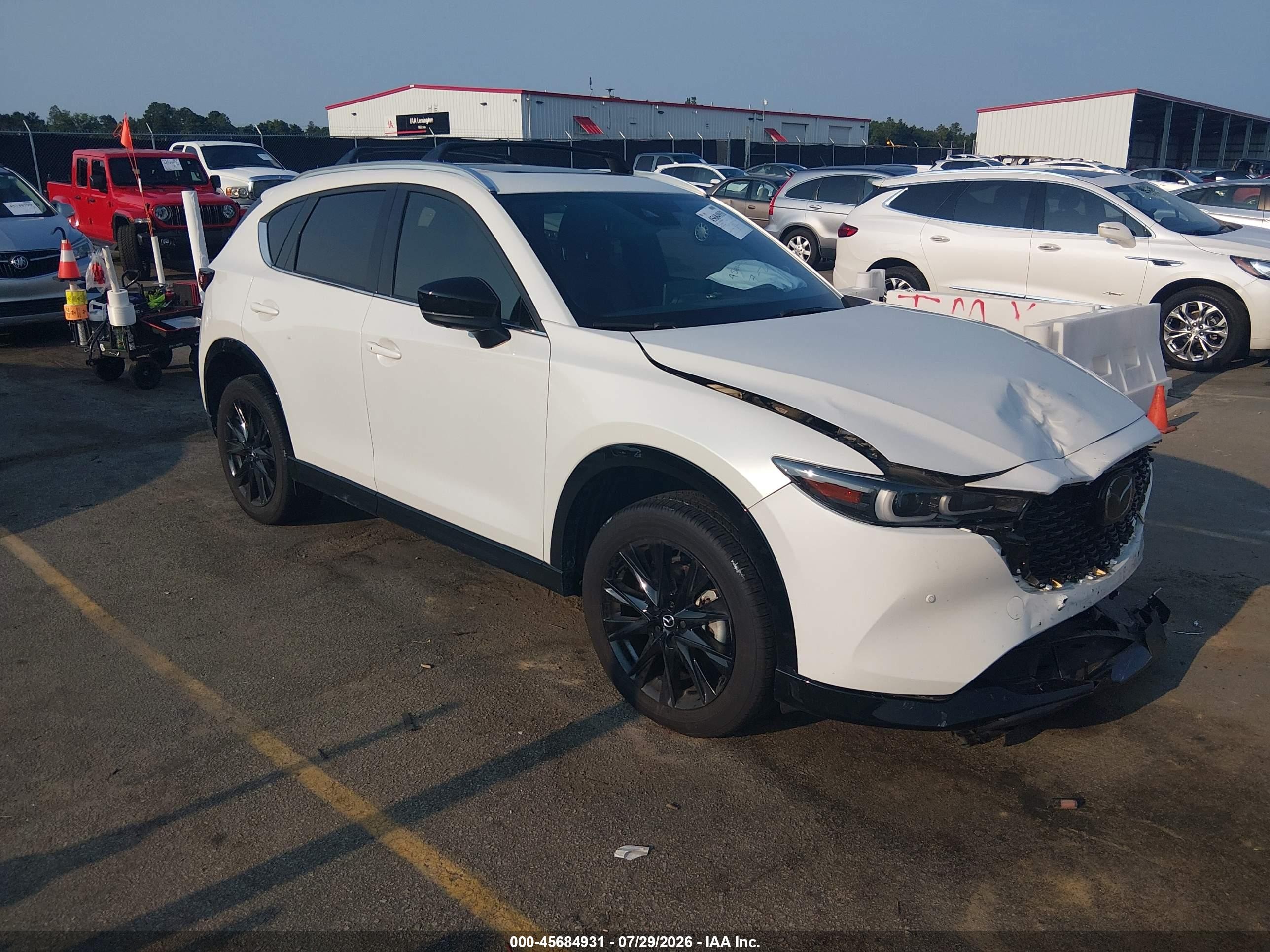 2025 Mazda CX-5 VIN JM3KFBAY7S0571504 — IAAI salvage auction photo