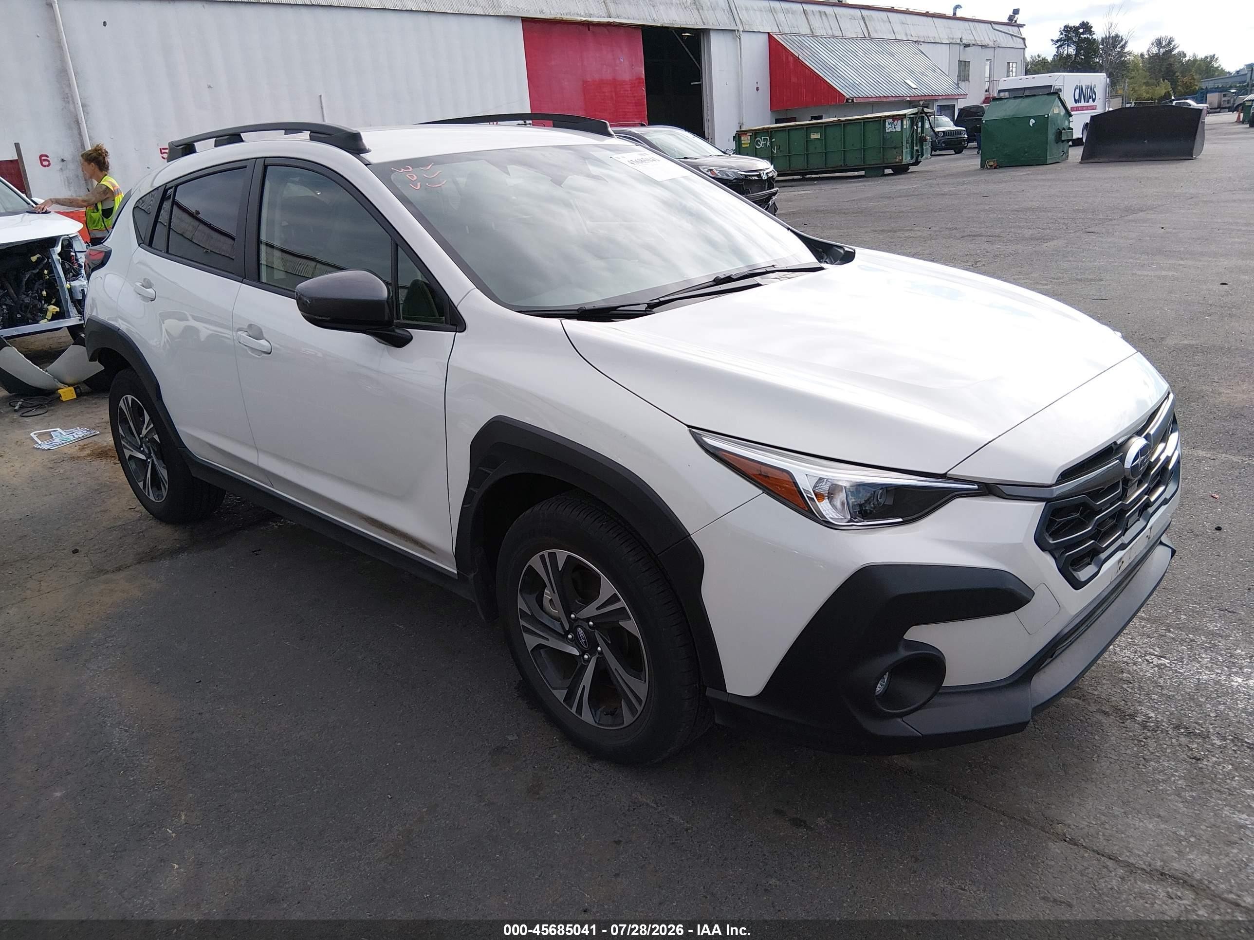 2024 Subaru Crosstrek VIN JF2GUADCXR8312551 — IAAI salvage auction photo
