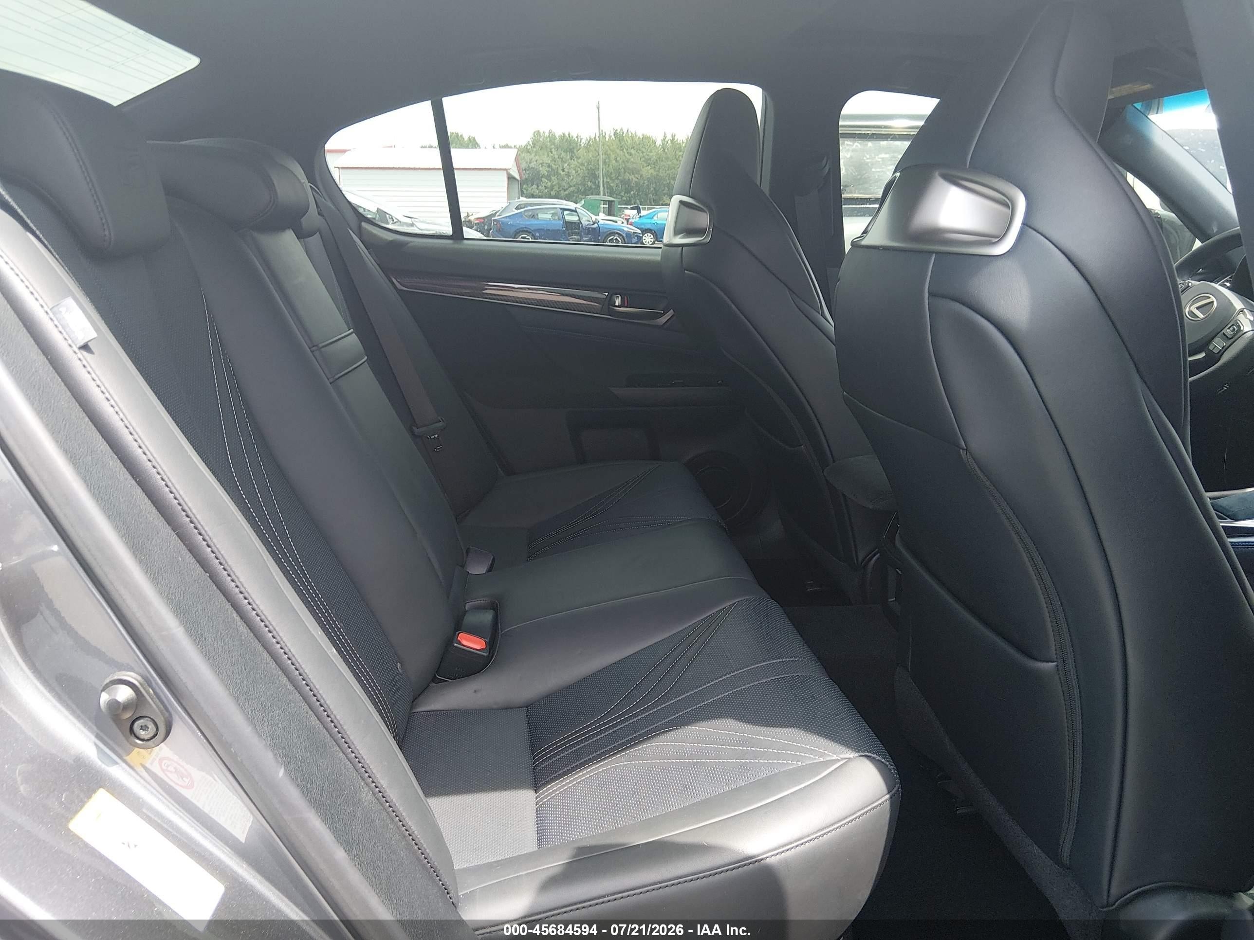 2016 Lexus GS VIN JTHBP1BL9GA000888 IAAI salvage auction — Front End, Salvage (North Carolina), sold $18,300 on 2026-09-09 (photo 8)