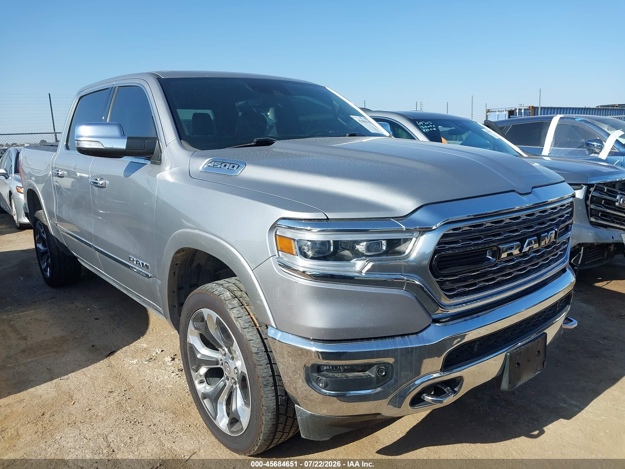 2019 Ram 1500 VIN 1C6RRFHG5KN757085 — IAAI salvage auction photo