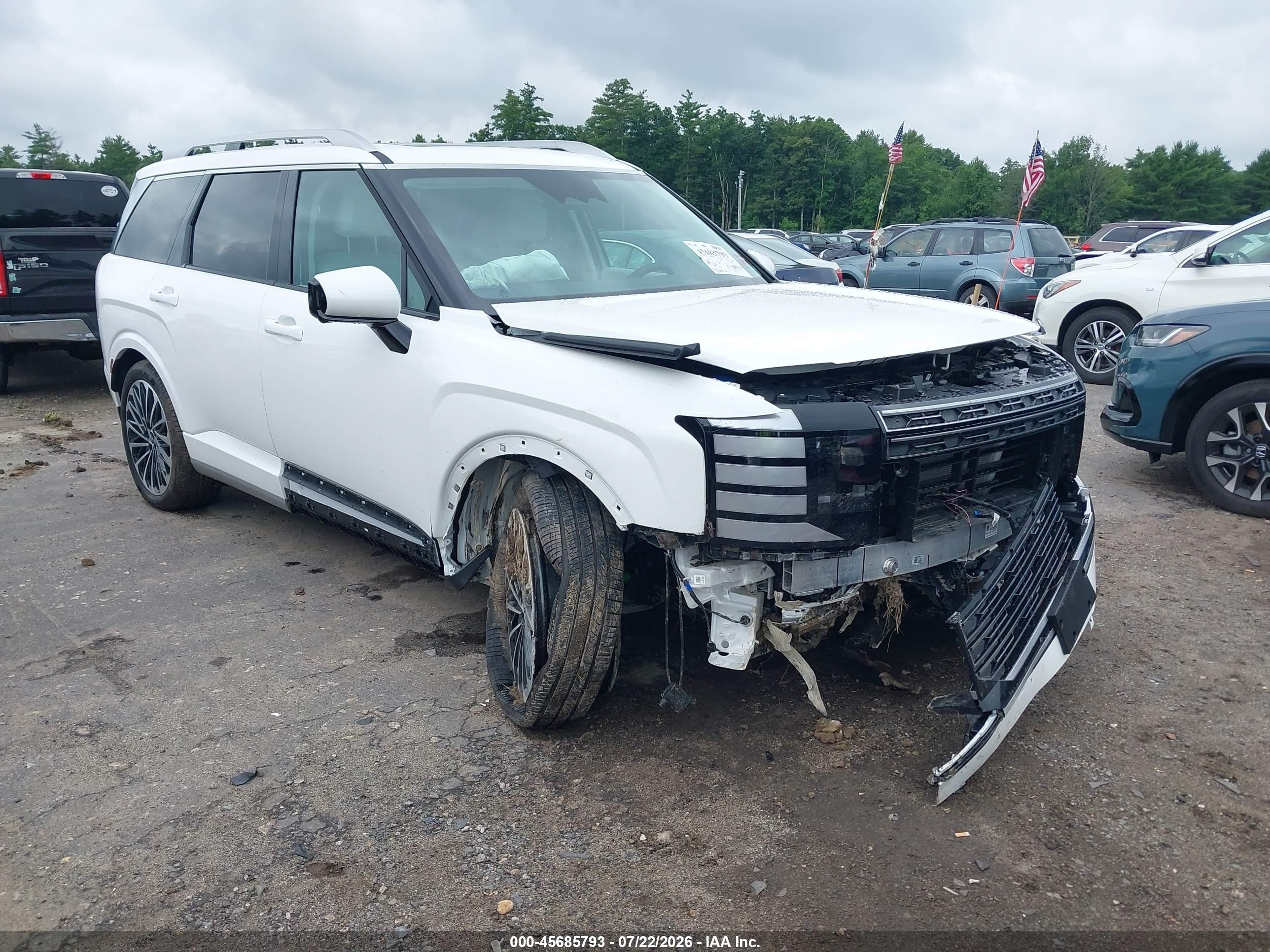 2026 Hyundai Palisade VIN KM8RMES27TU072376 — IAAI salvage auction photo