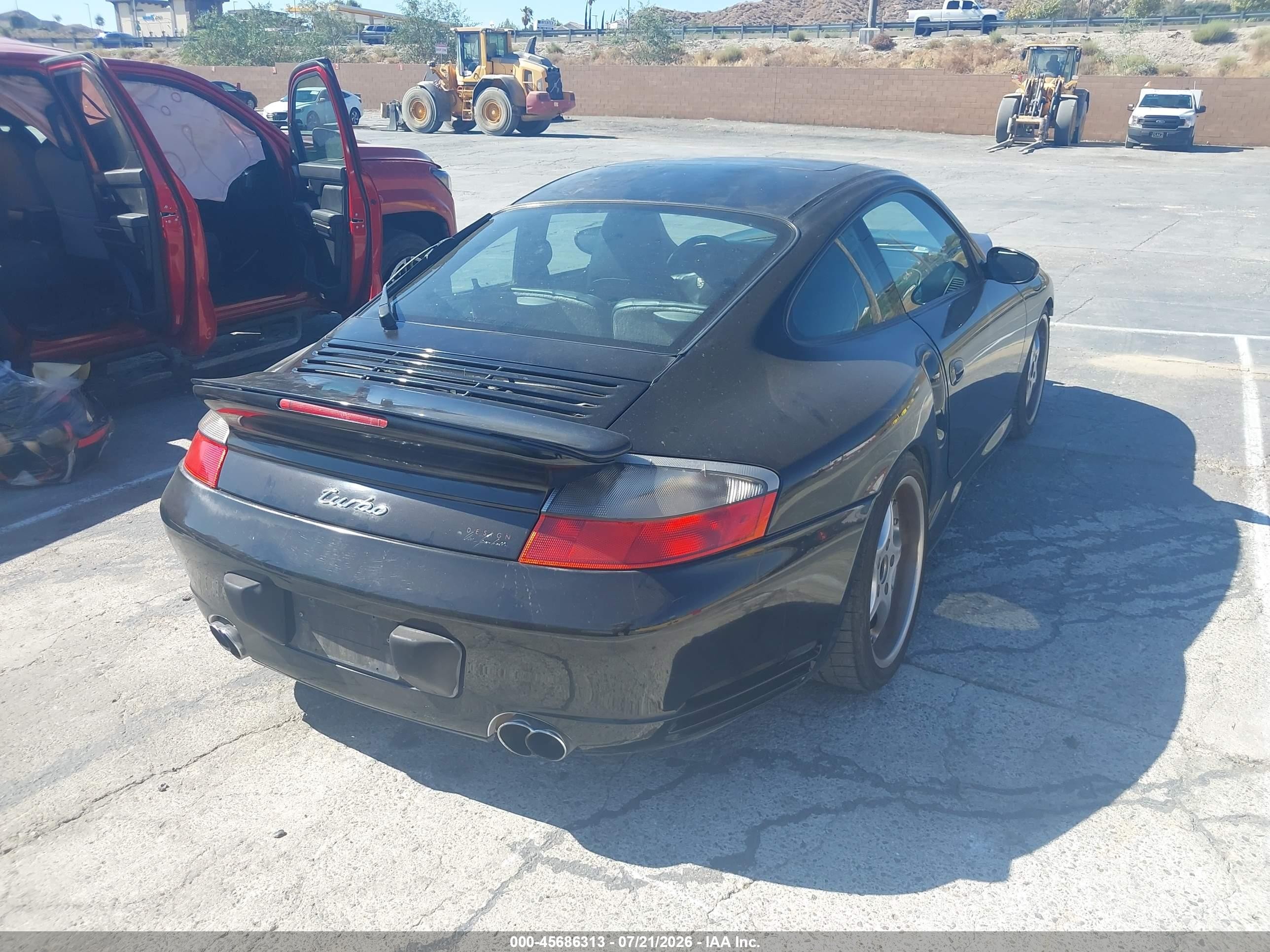 2001 Porsche 911 VIN WP0AB29981S685074 IAAI salvage auction — Front End, Salvage (California), sold $35,750 on 2026-09-11 (photo 4)