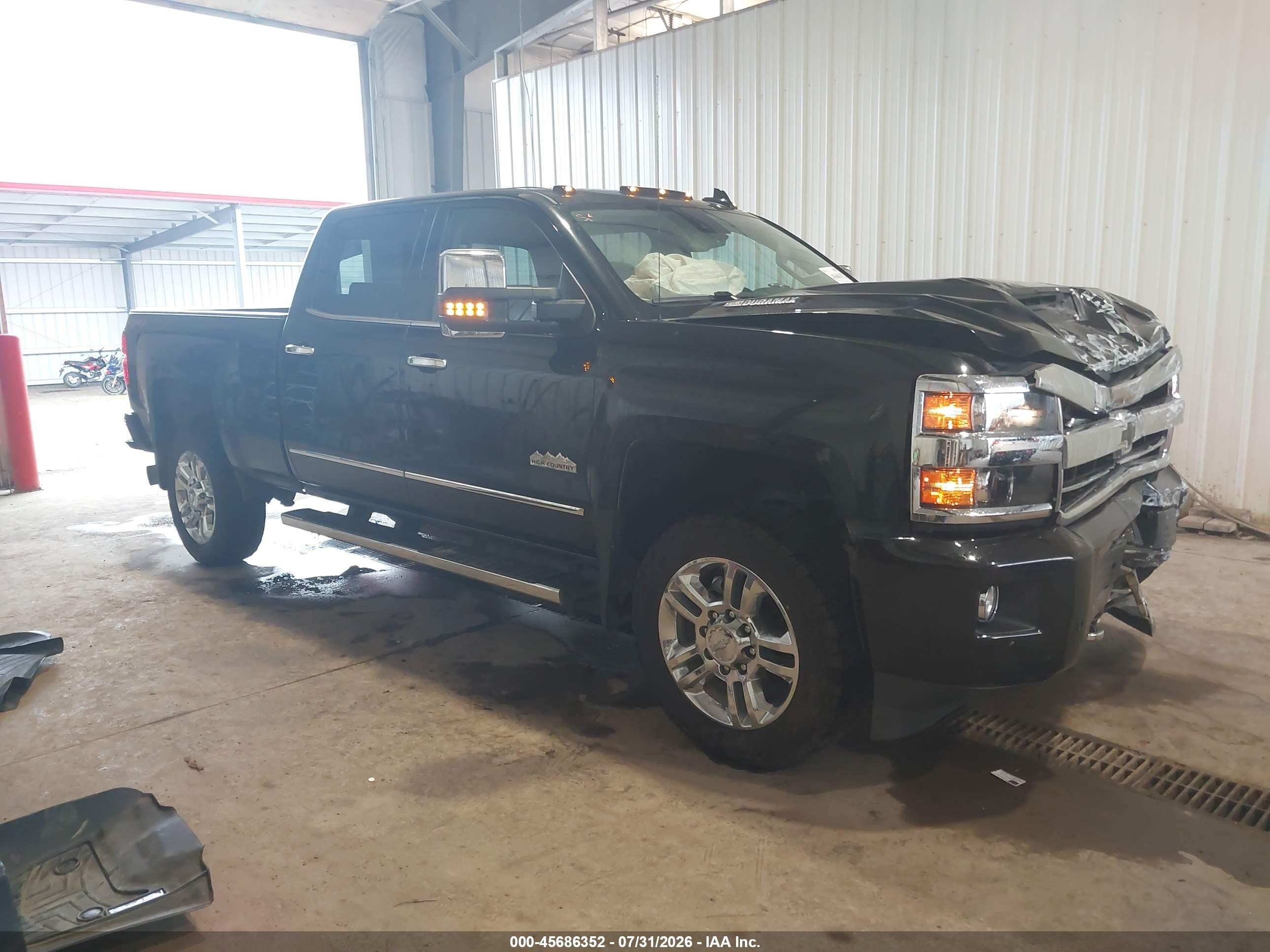 2019 Chevrolet Silverado 2500 VIN 1GC1KUEY2KF105479 — IAAI salvage auction photo