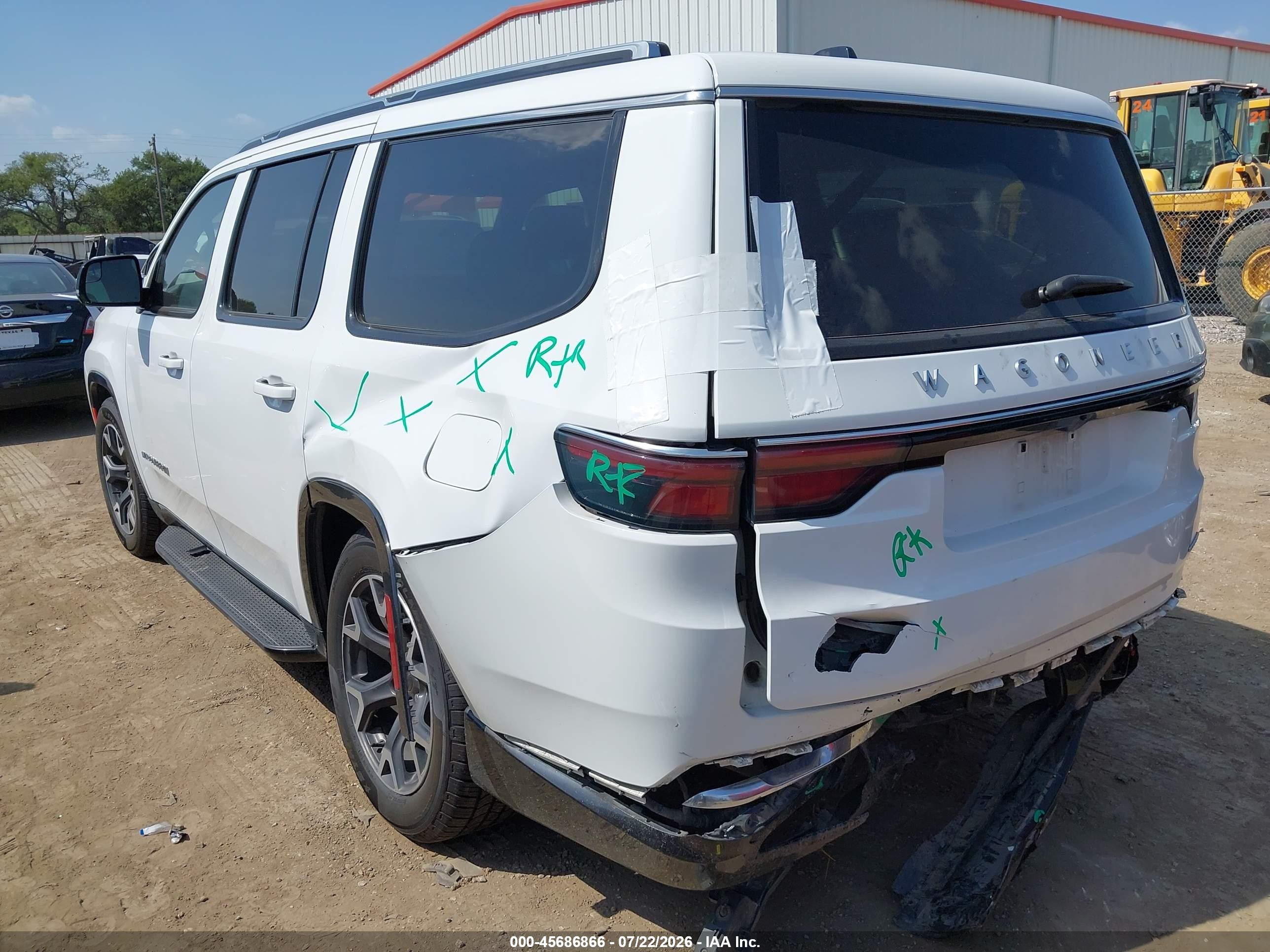 2024 Jeep Grand wagoneer VIN 1C4SJVDP9RS168943 IAAI salvage auction — Rear End, Enterprise Vehicles Clear Only (Texas), sold $16,000 on 2026-08-11 (photo 3)