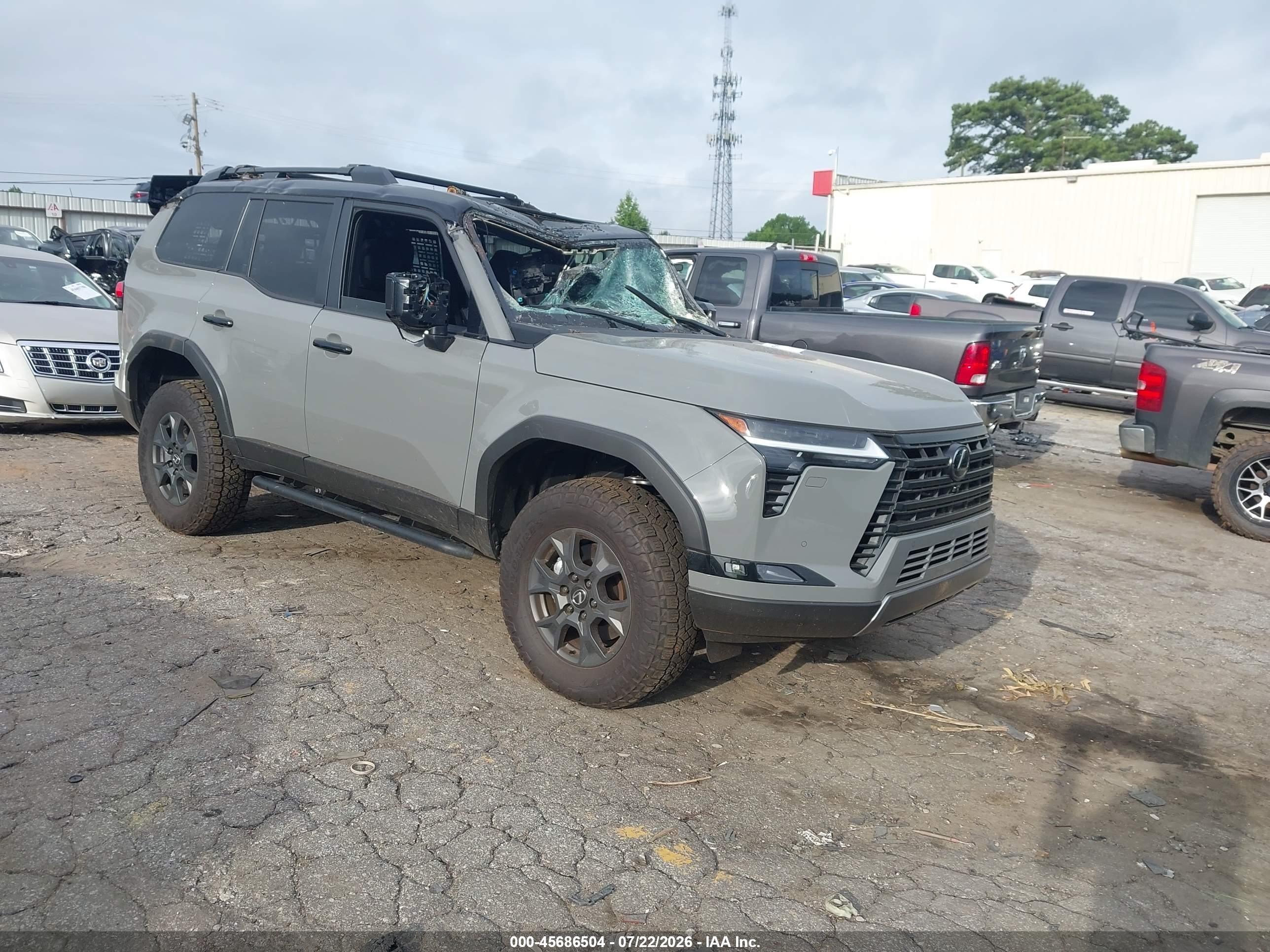 2025 Lexus GX 550 VIN JTJTBCDX2S5062339 — IAAI salvage auction photo
