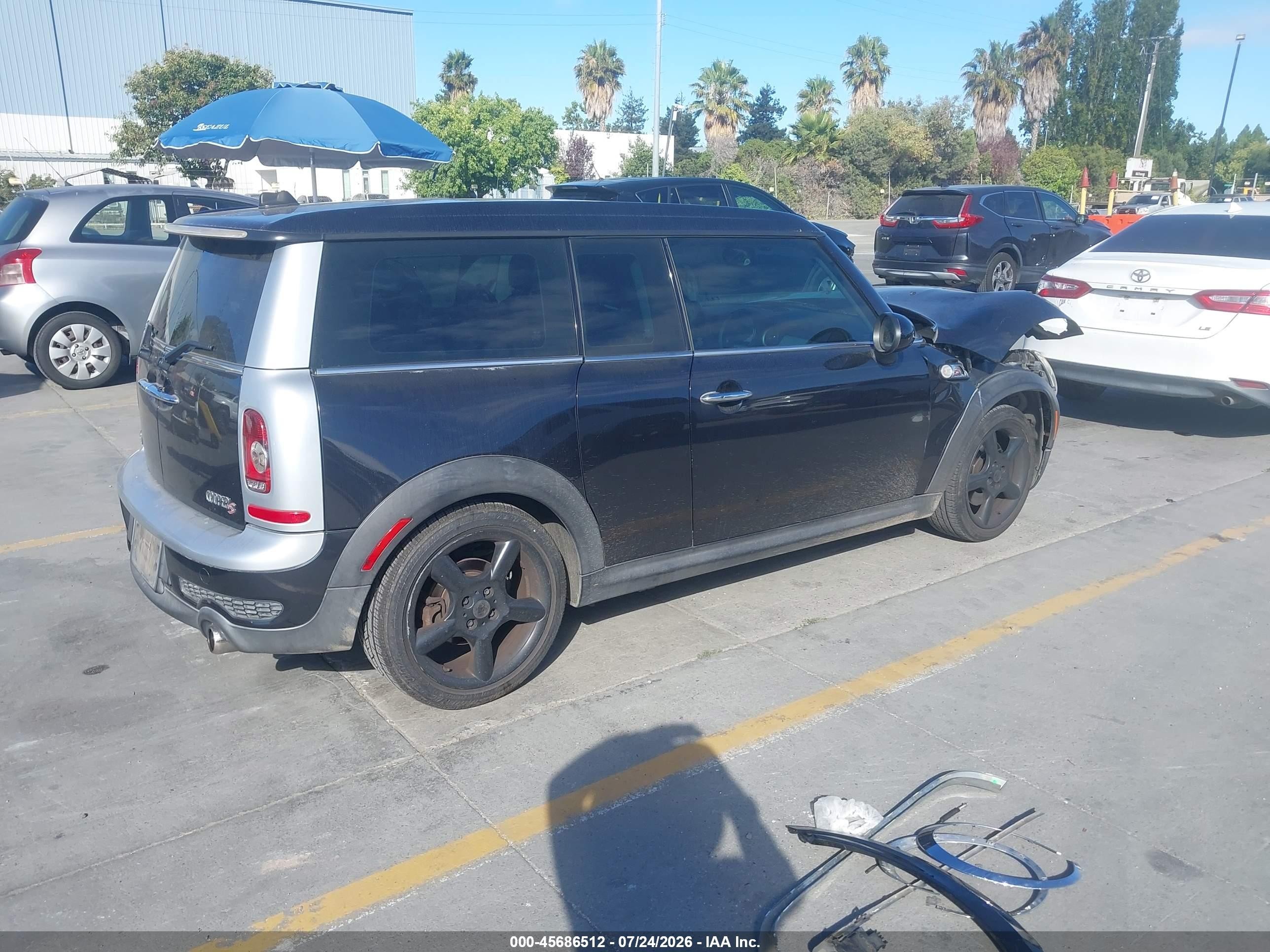 2009 Mini Cooper VIN WMWMM33599TP90745 IAAI salvage auction — Front End, Salvage (California), sold $300 on 2026-09-10 (photo 4)