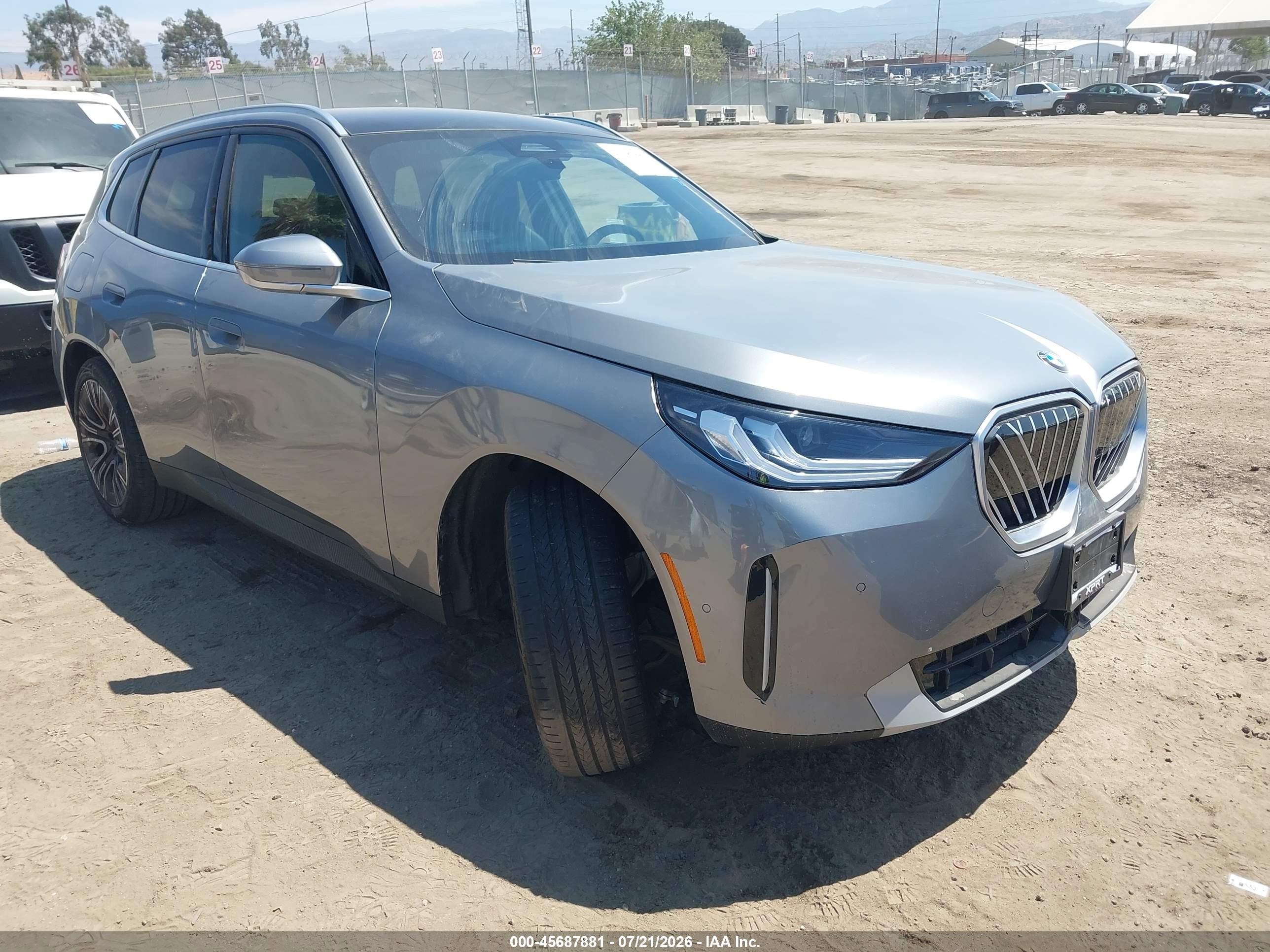 2025 BMW X3 VIN 5UX53GP04S9Y81620 — IAAI salvage auction photo