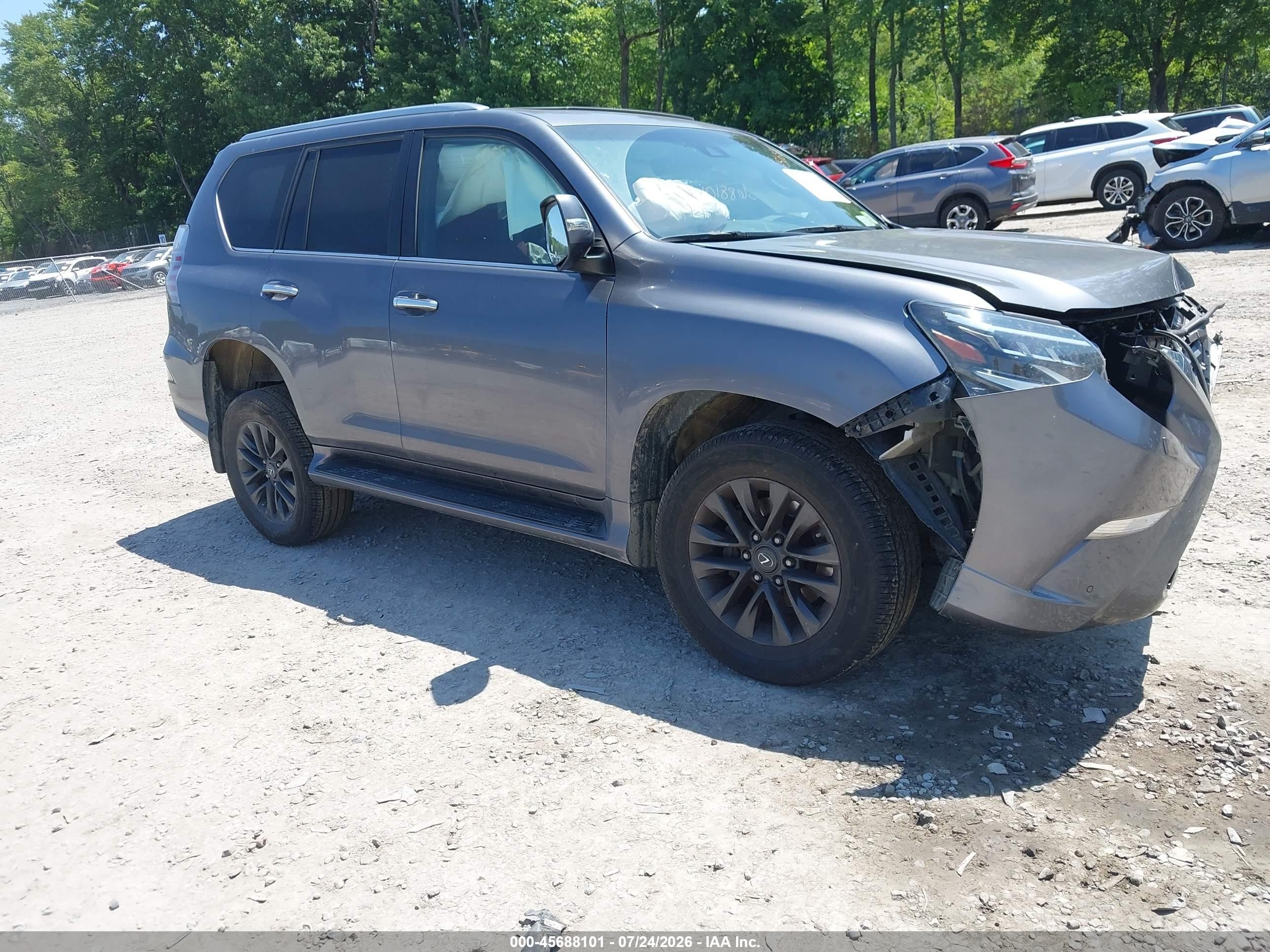 2021 Lexus GX 460 VIN JTJAM7BX9M5283192 — IAAI salvage auction photo