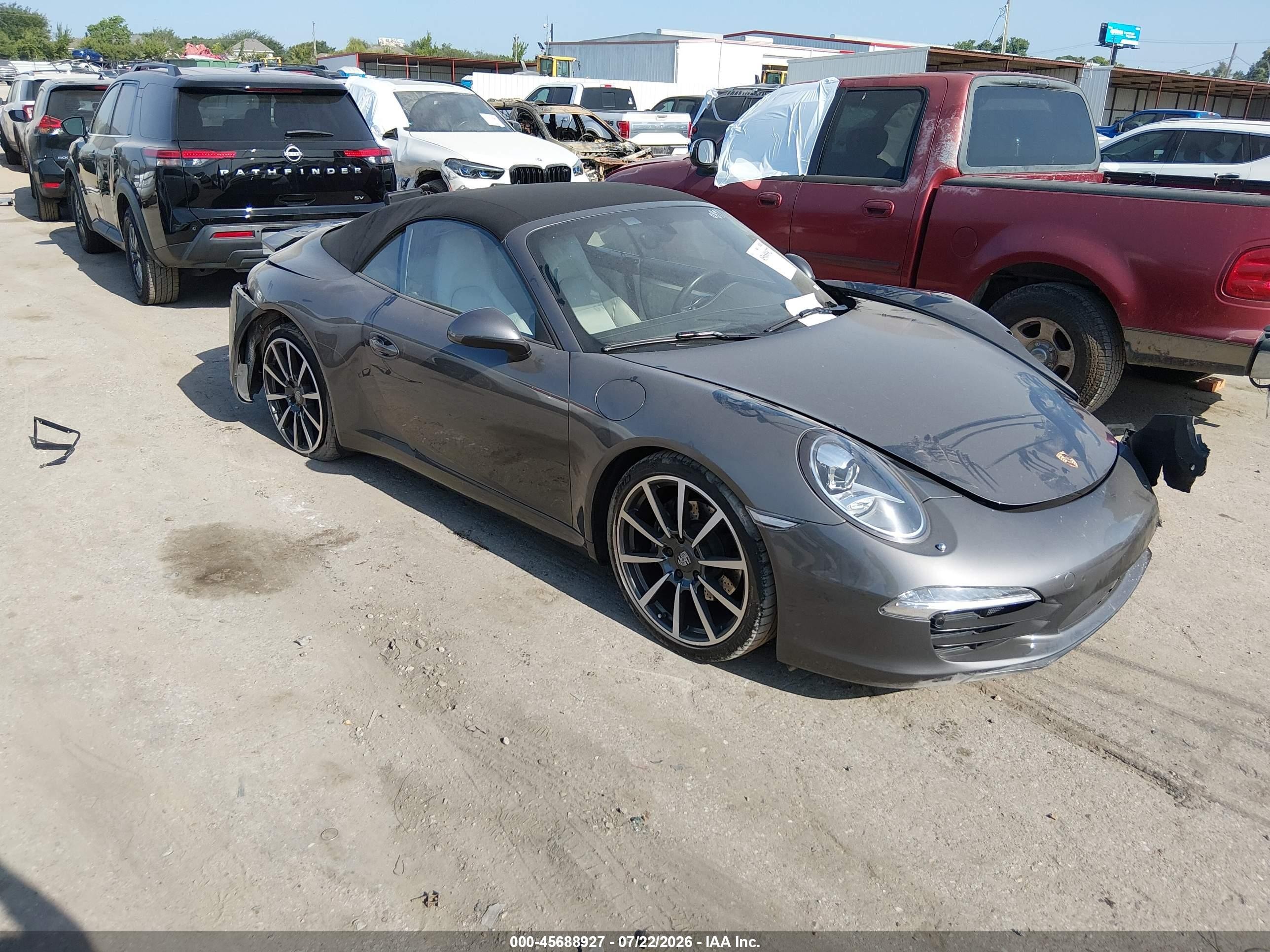 2014 Porsche 911 VIN WP0CA2A94ES140891 — IAAI salvage auction photo