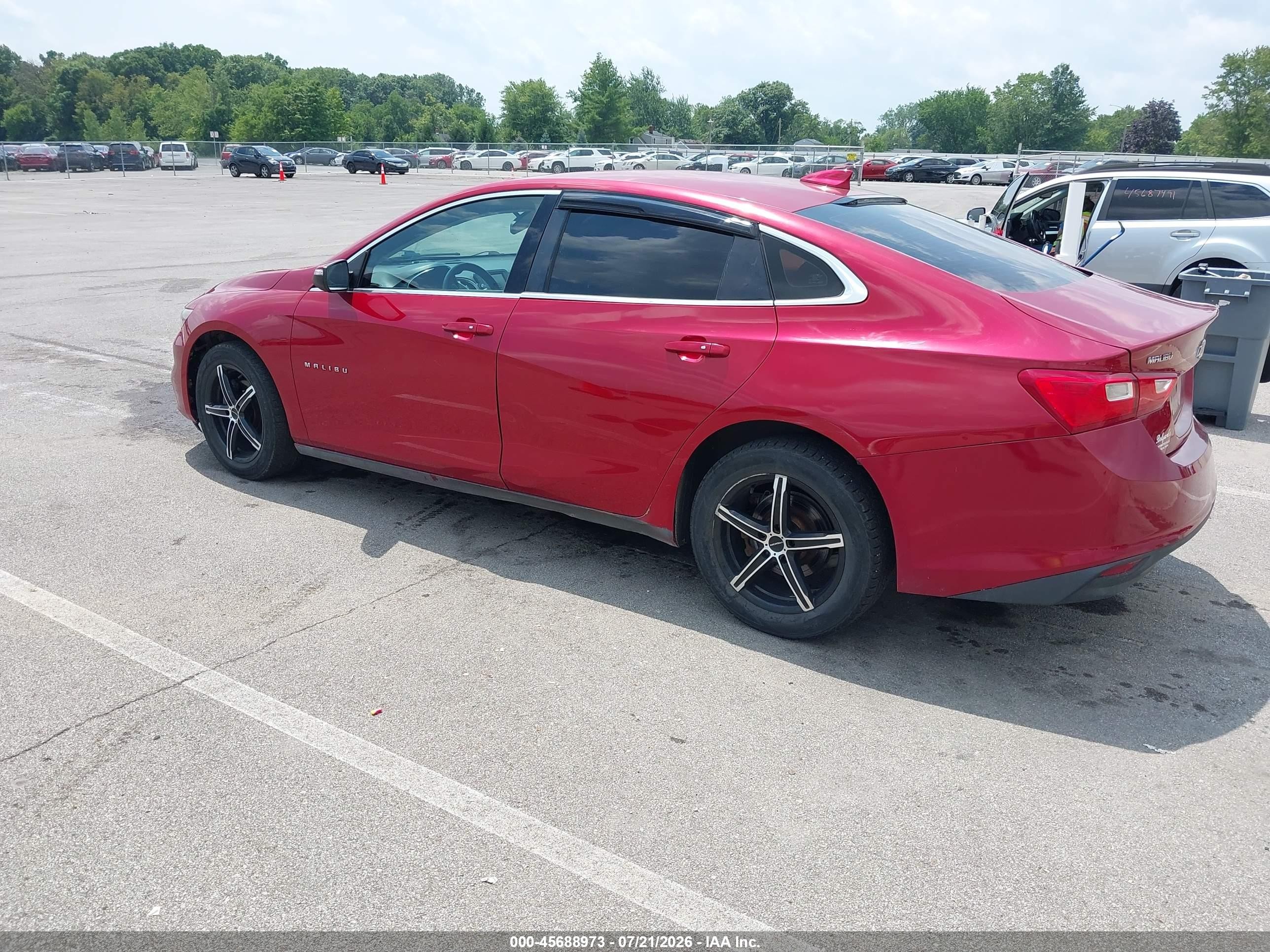 2016 Chevrolet Malibu VIN 1G1ZE5ST5GF278972 IAAI salvage auction — Rear End, Clear (Indiana), sold $1,050 on 2026-09-04 (photo 3)