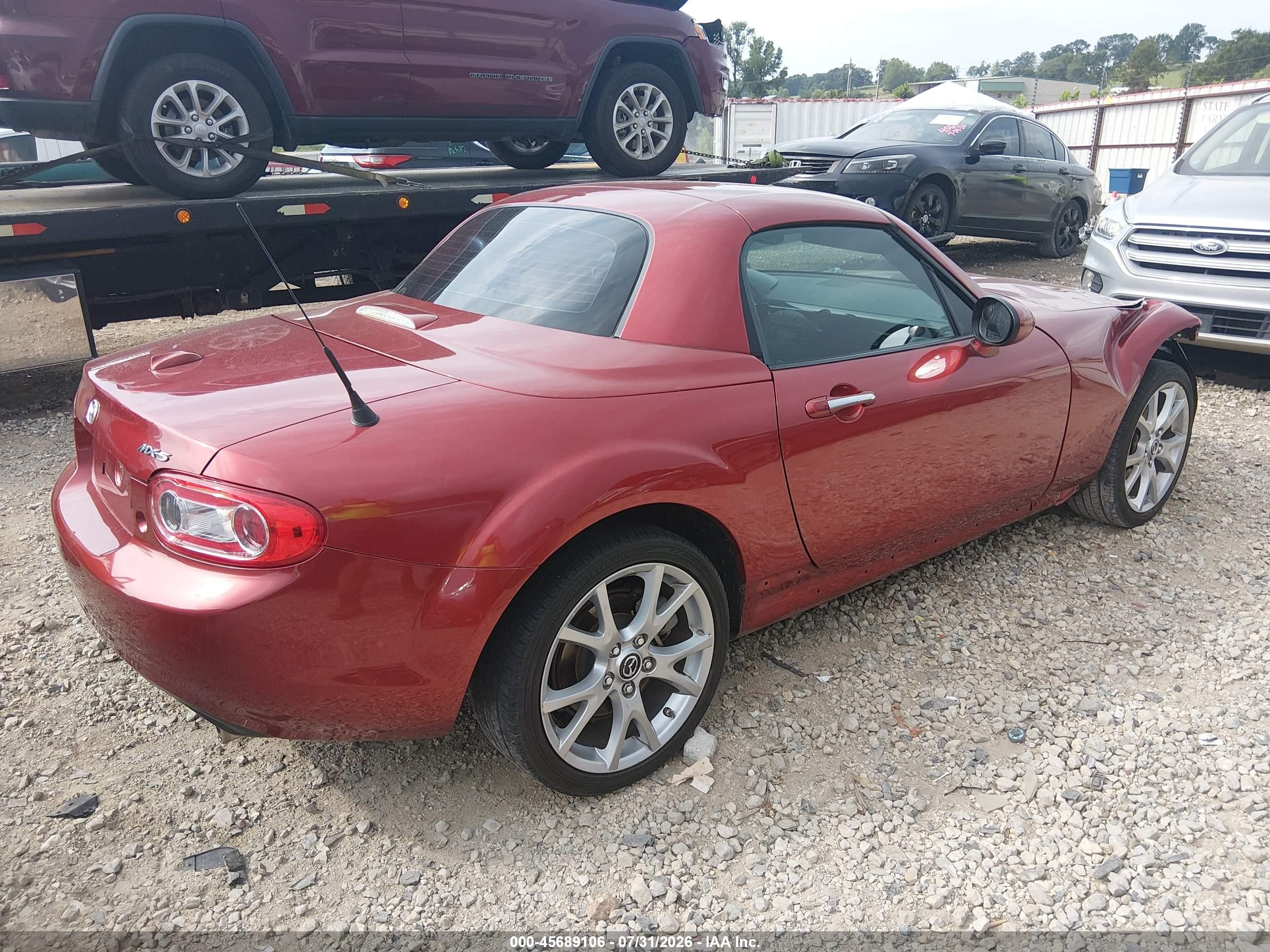 2015 Mazda Mx-5 VIN JM1NC2PF4F0237893 IAAI salvage auction — Front End, Clear (Arkansas), sold $3,150 on 2026-09-11 (photo 4)