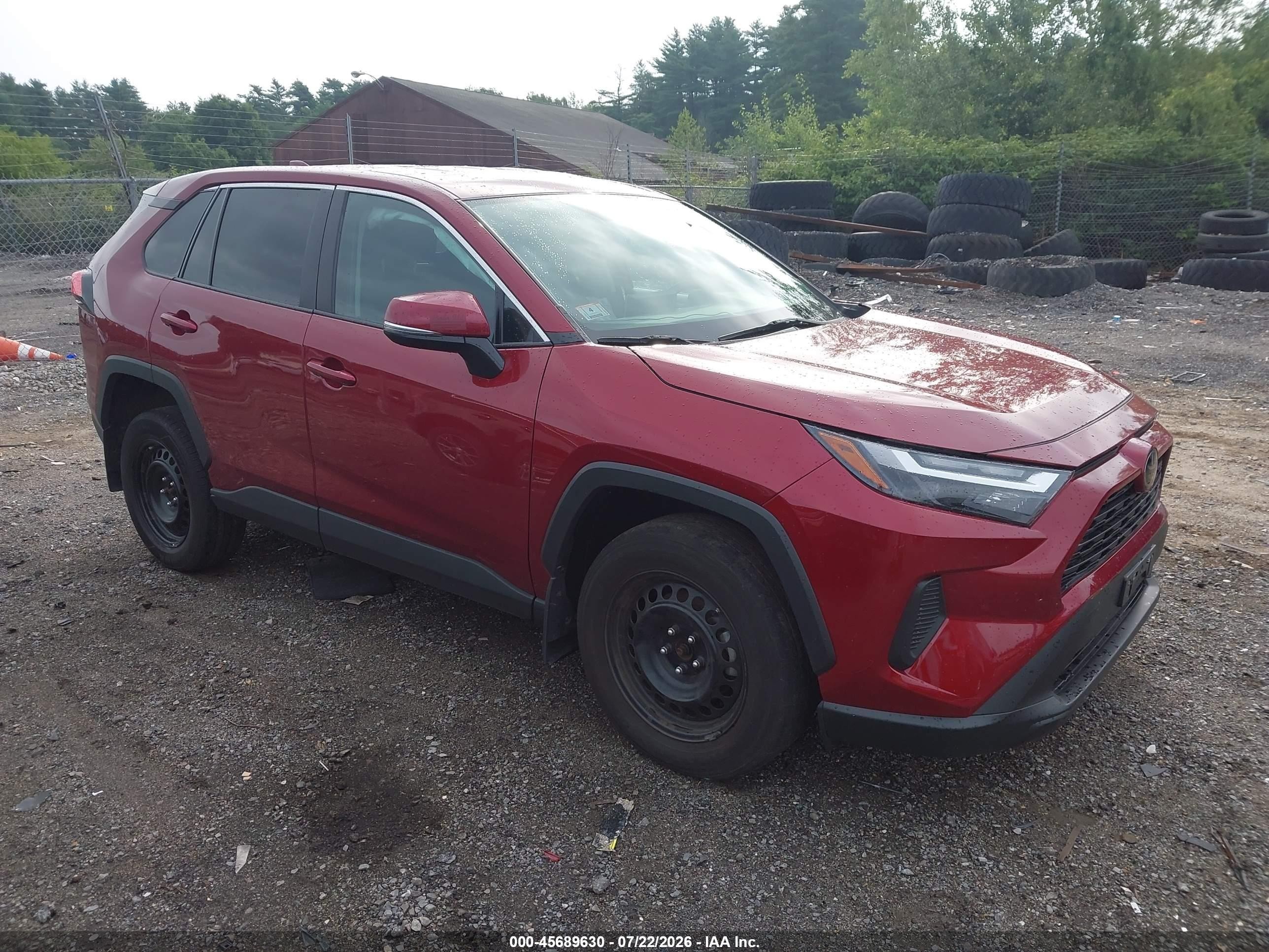 2024 Toyota RAV4 VIN 2T3G1RFV9RW456204 — IAAI salvage auction photo