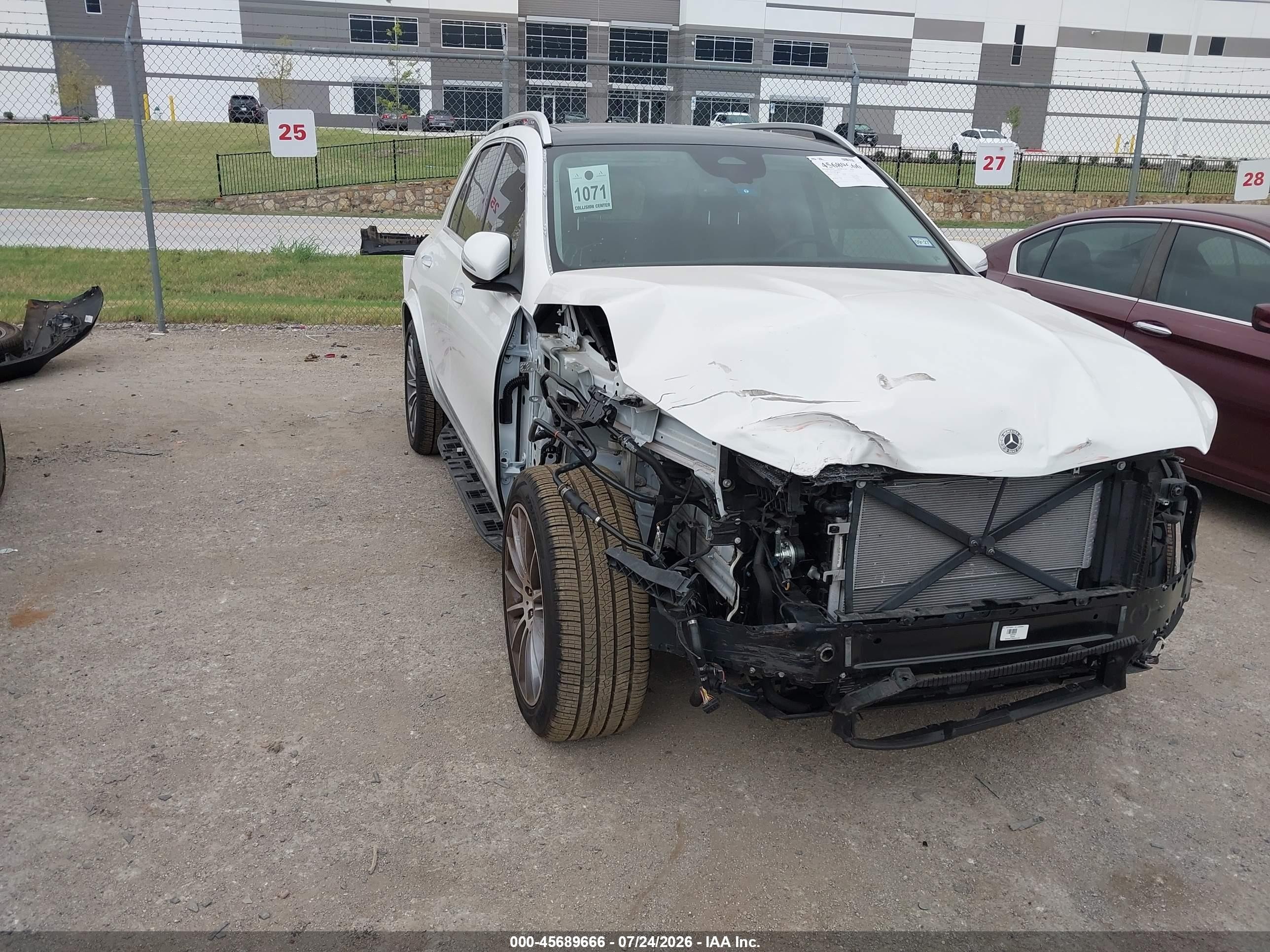 2026 Mercedes-Benz GLE-Class VIN 4JGFB4EB3TB507842 — IAAI salvage auction photo