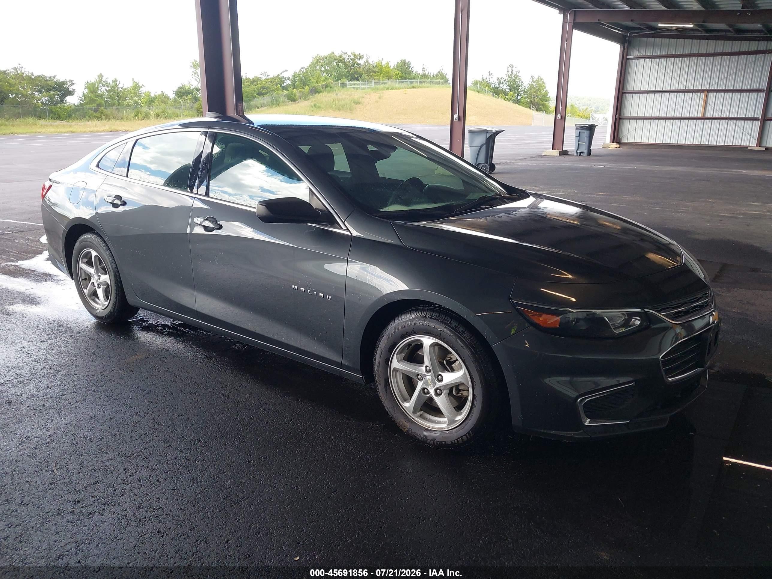 2017 Chevrolet Malibu VIN 1G1ZC5ST2HF254281 — IAAI salvage auction photo