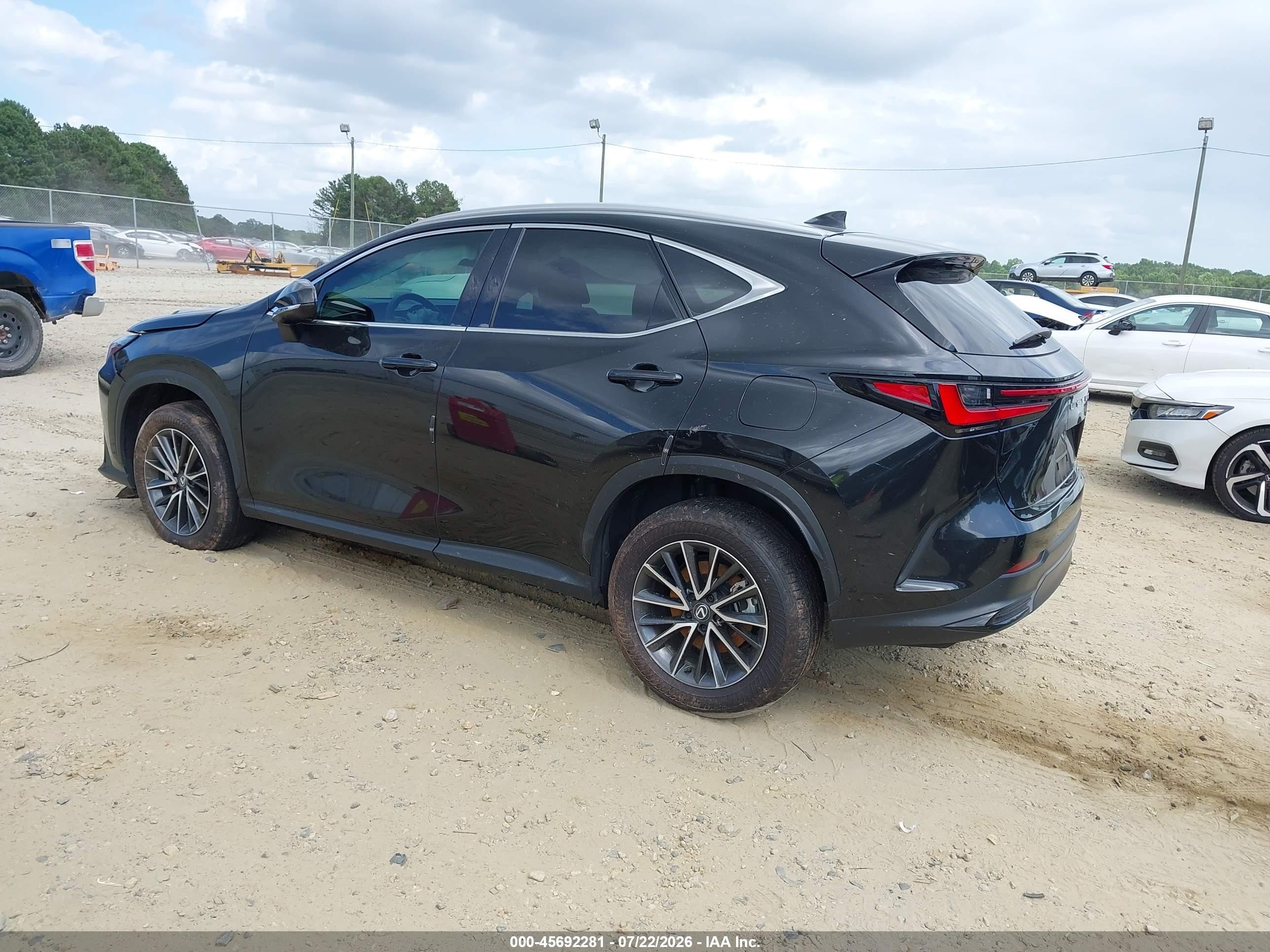 2025 Lexus NX 350h VIN 2T2GKCEZ5SC036773 IAAI salvage auction — Front End, Salvage (Georgia), sold $23,100 on 2026-08-26 (photo 3)